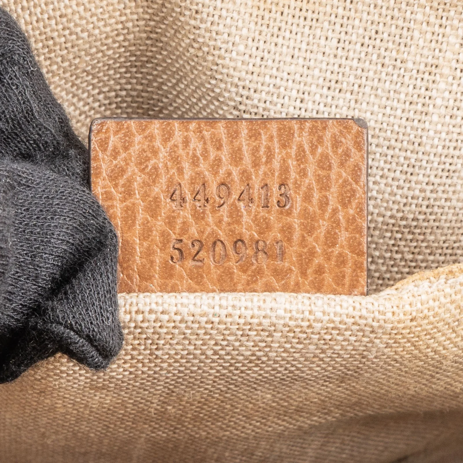 Gucci Monogram GG Bree Crossbody Bag