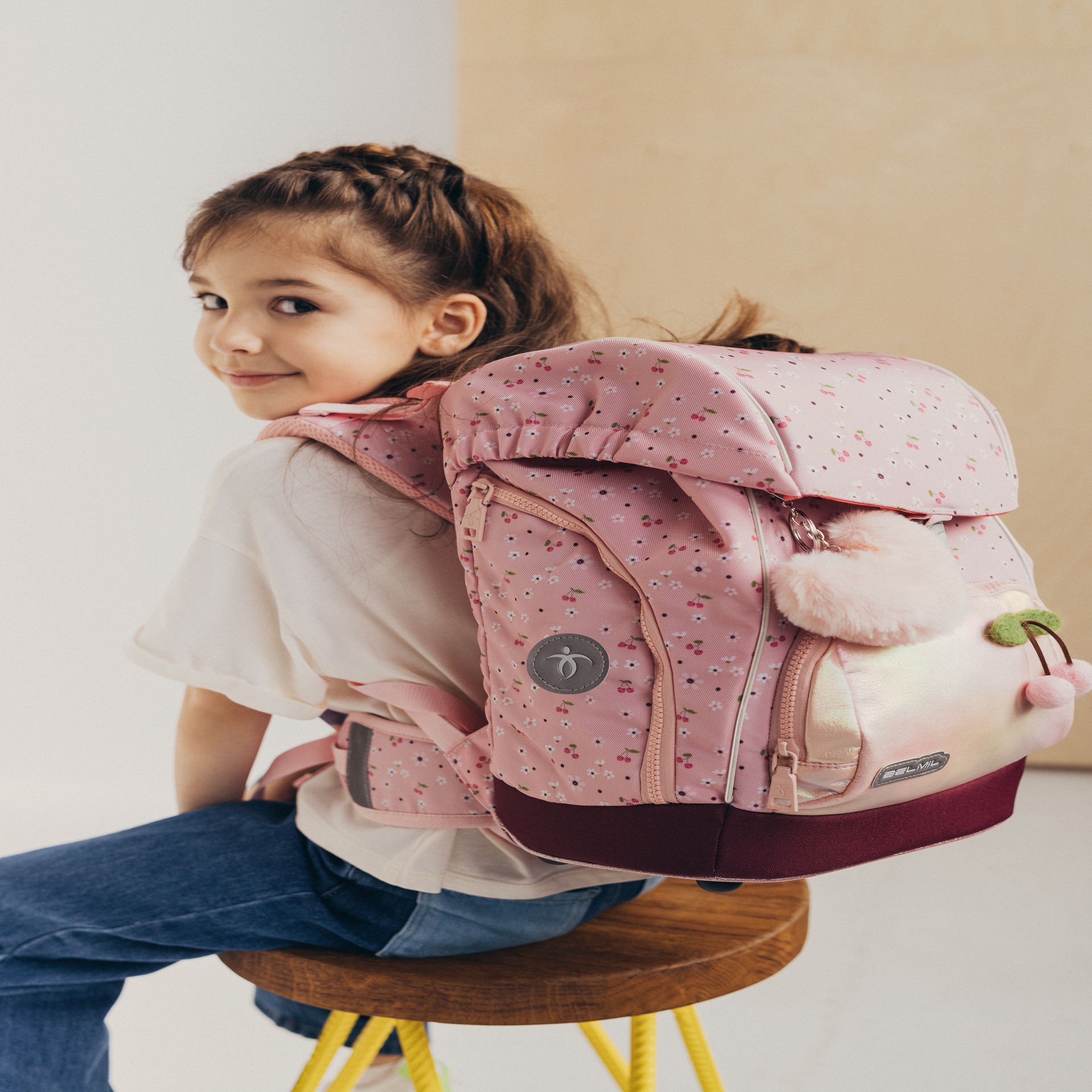 Comfy Plus Schulranzenset 5-teilig - "Cherry Blossom"