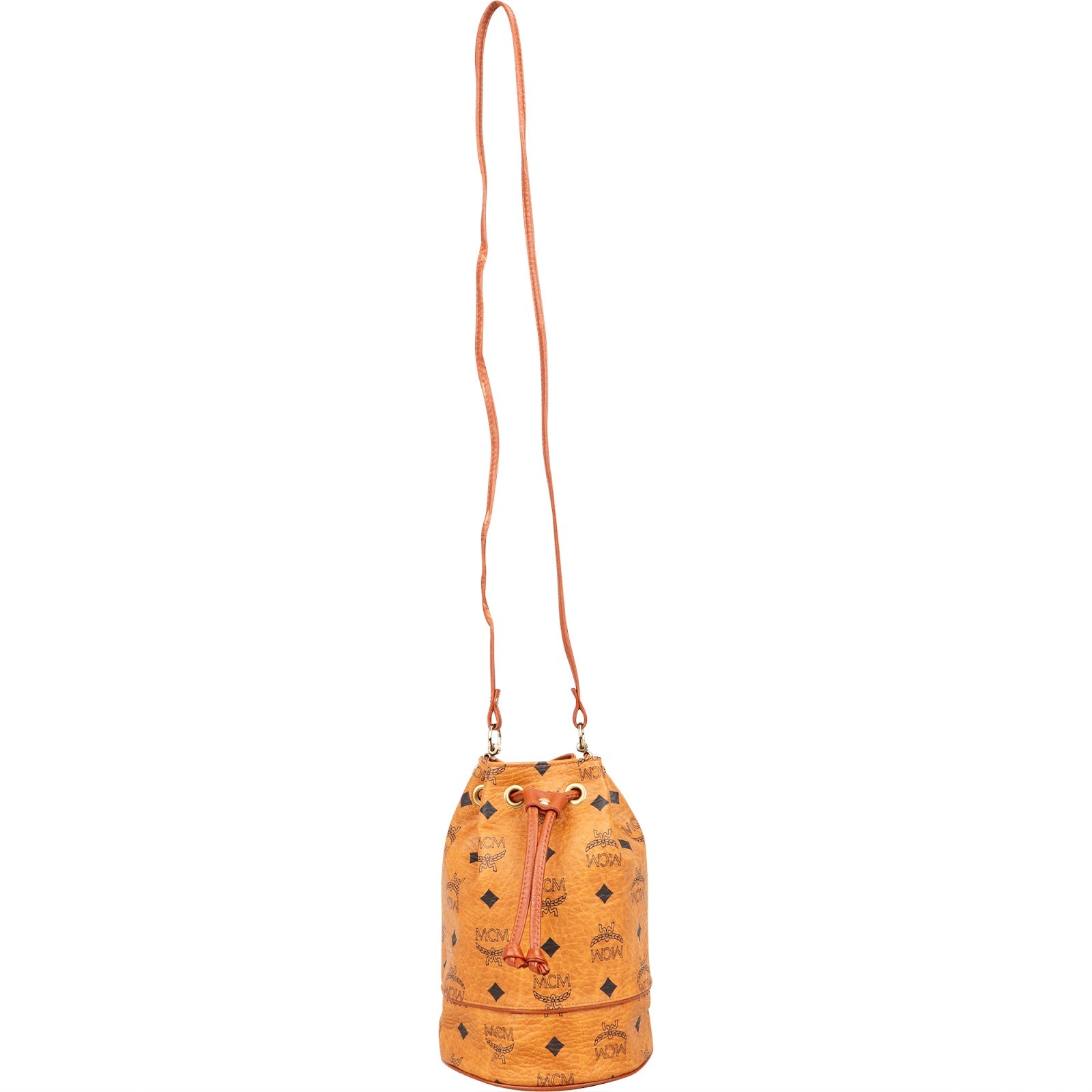 MCM - Mini Drawstring Bucket Crossbody Bag