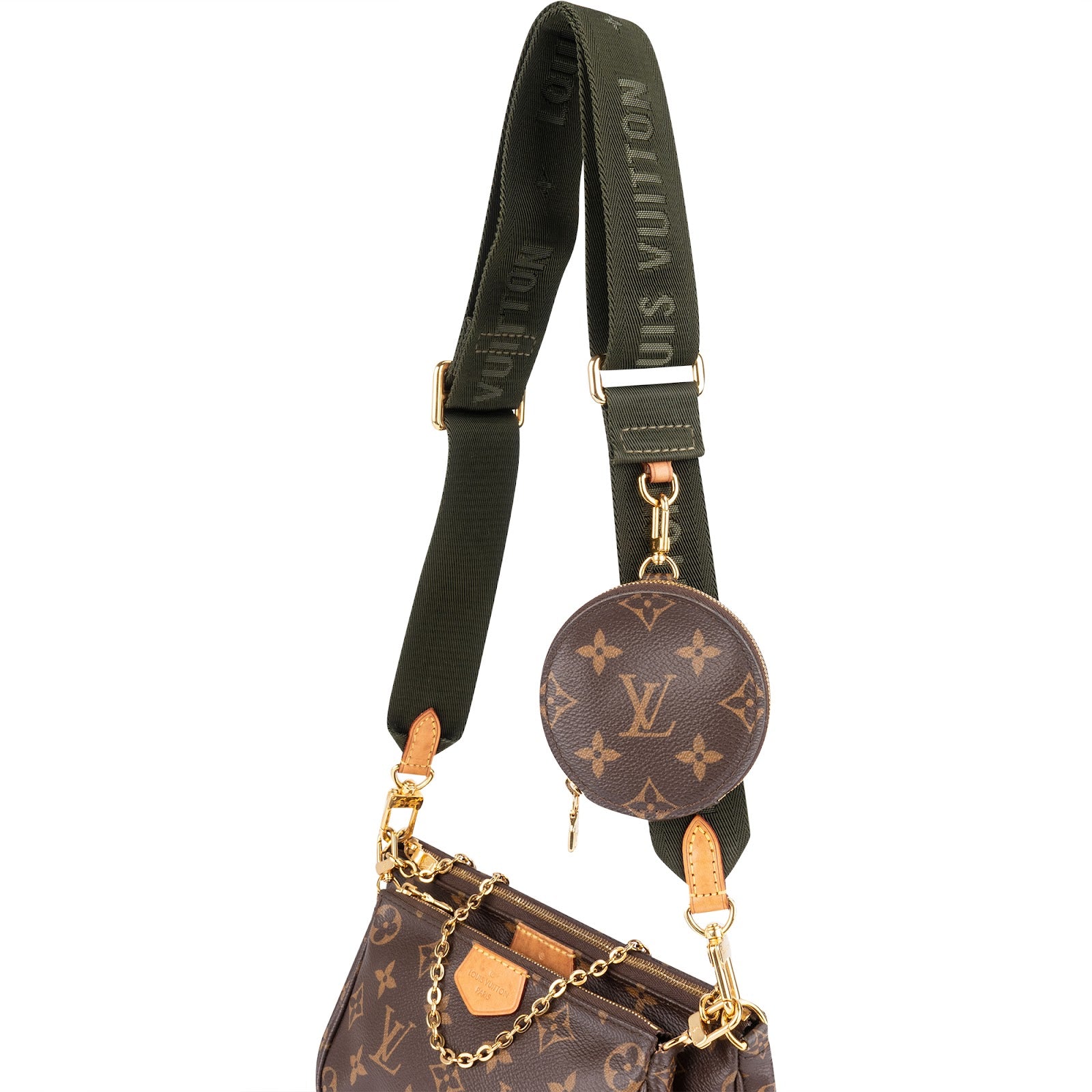 Louis Vuitton Monogram Canvas Multi Pochette Accessories Crossbody Bag