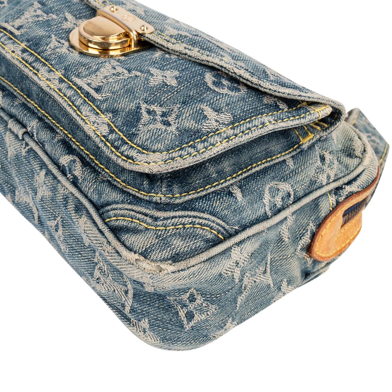 Louis Vuitton Monogram Denim Crossbody Bum Bag