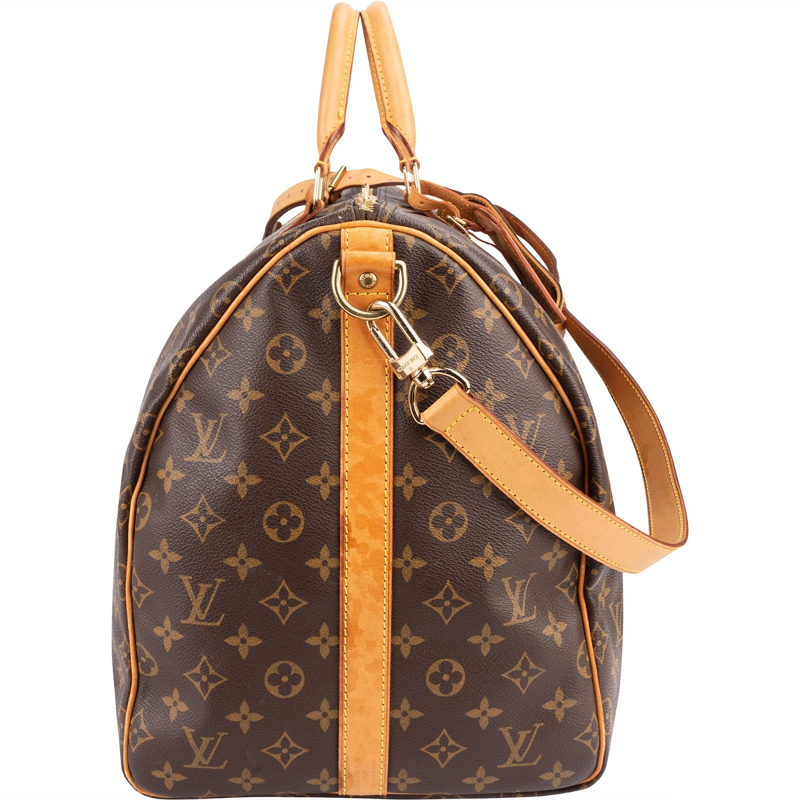 Louis Vuitton Monogram Canvas Keepall 55 schoudertas voor op reis