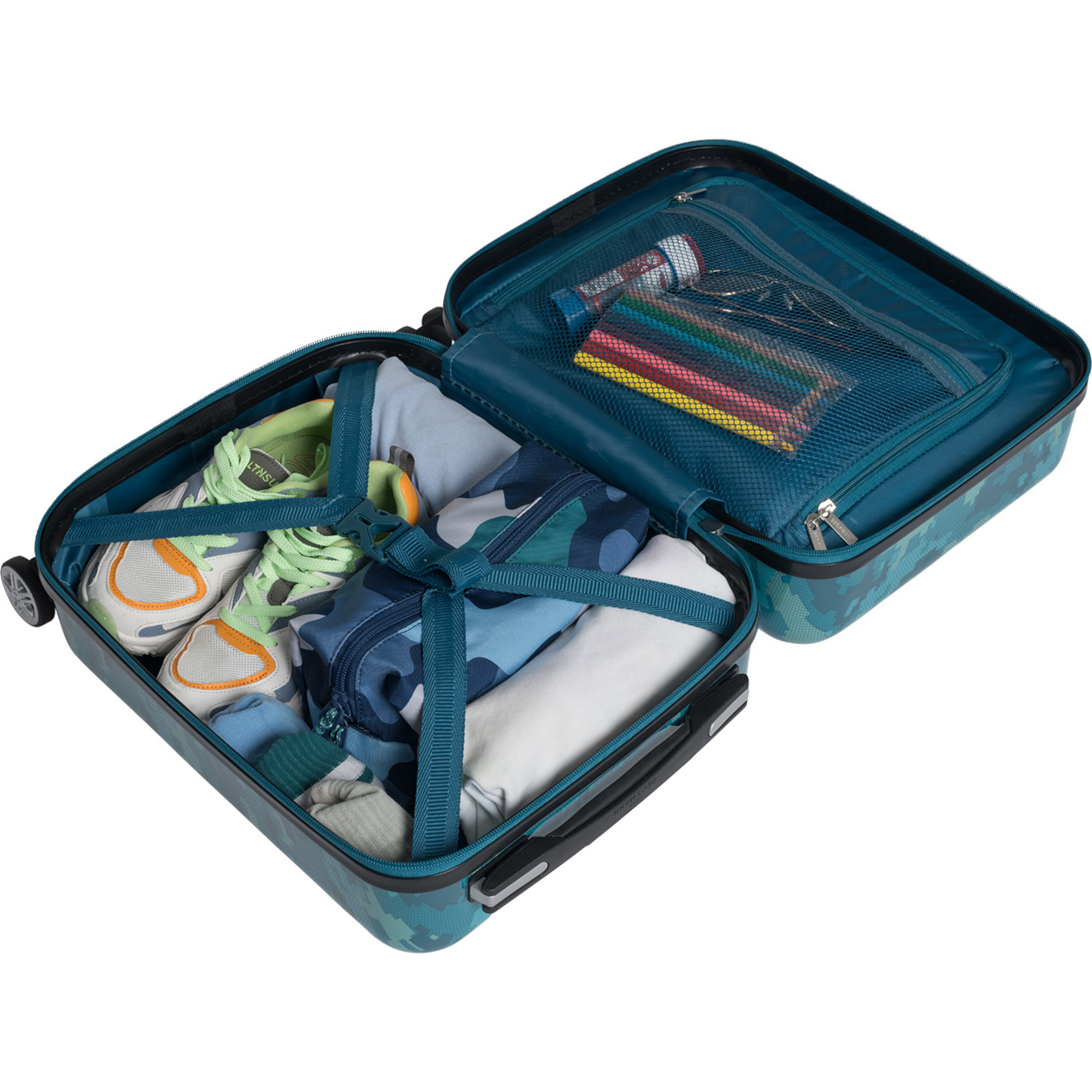 Children's hard-shell suitcase