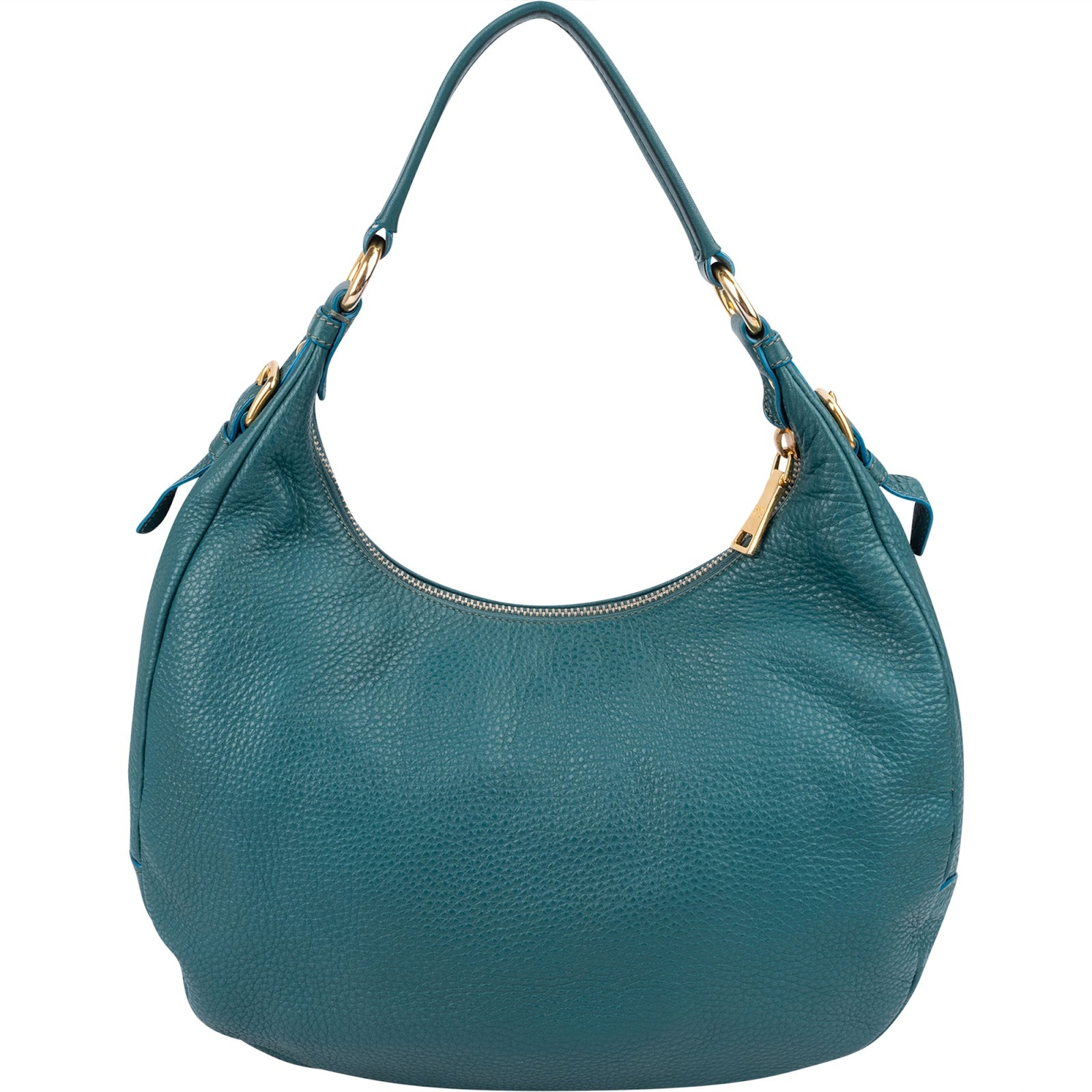 Prada Vitello Daino Leather Hobo Shoulder Bag
