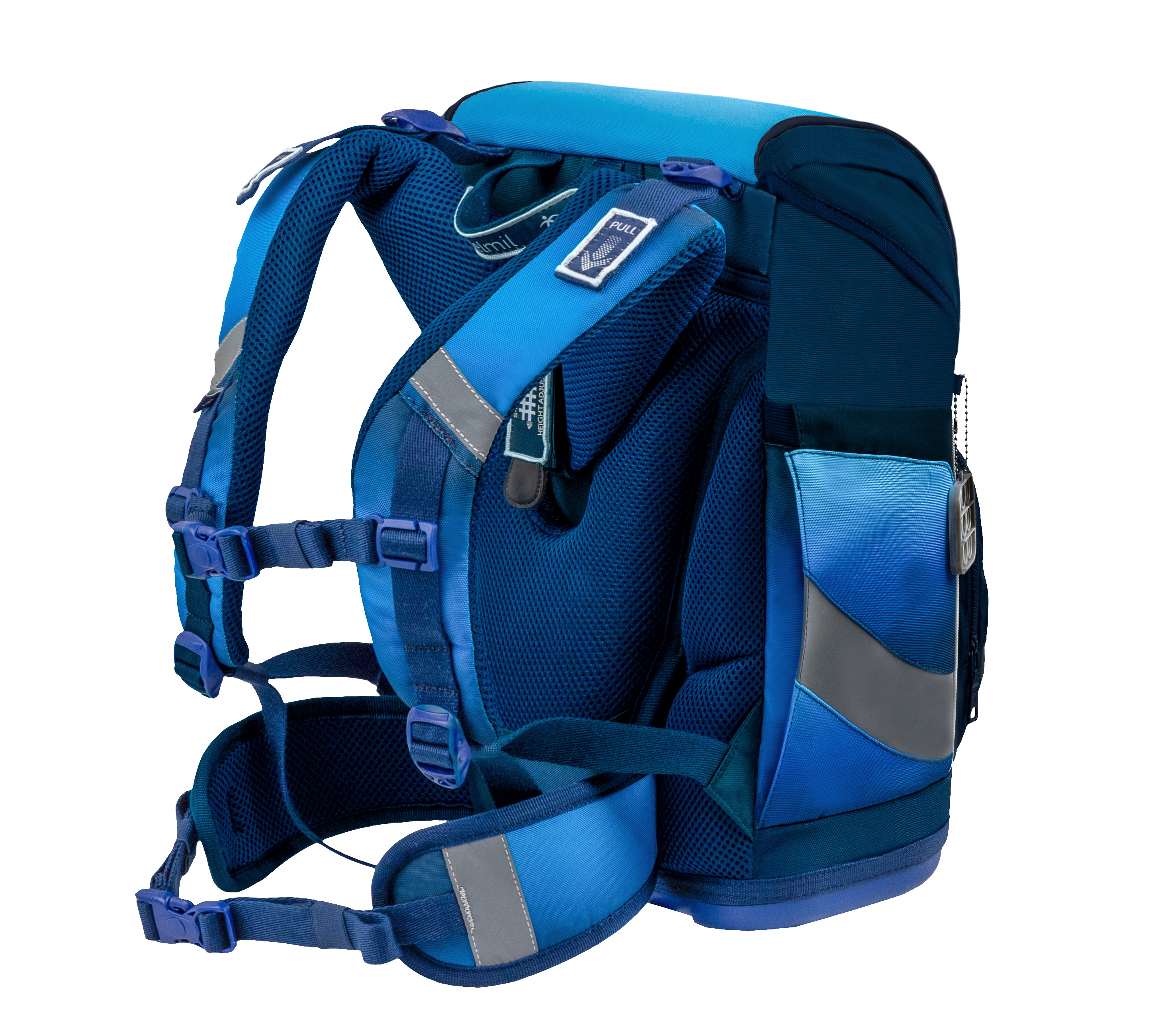 Smarty Plus 5-piece satchel set - Blue Navy