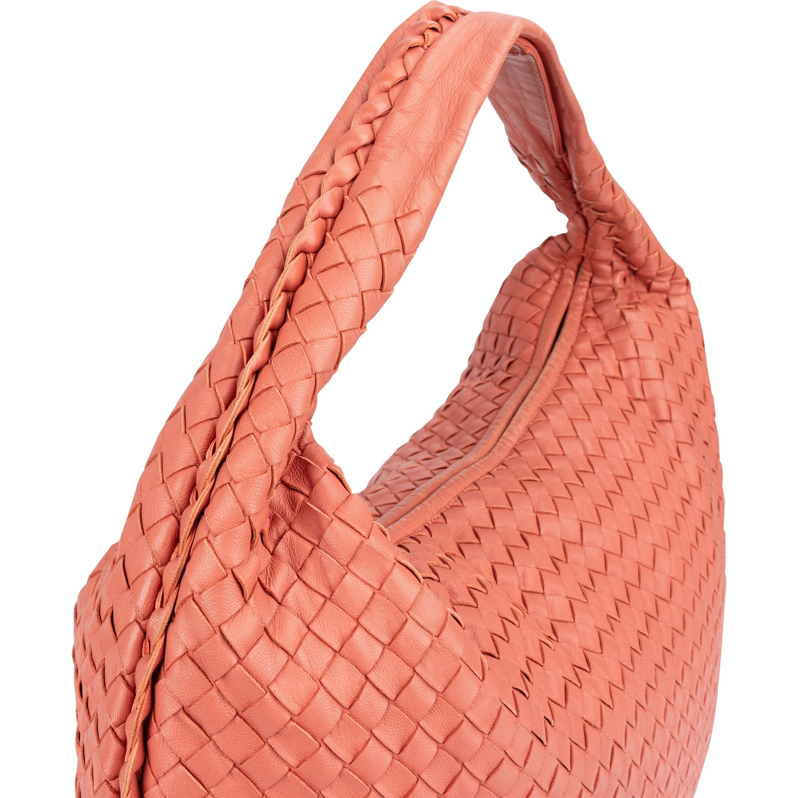 Bottega Intrecciato Nappa Leather Belly Hobo Shoulder Bag