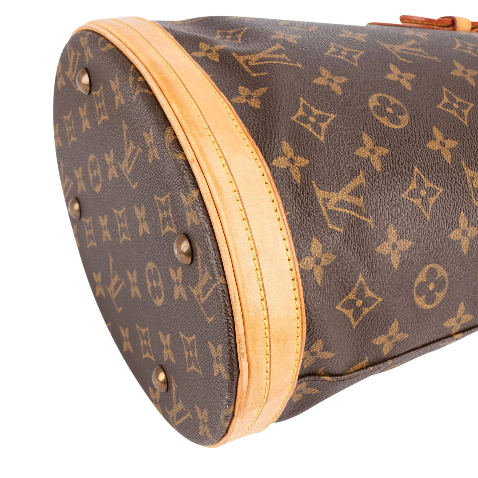 Louis Vuitton Monogram Canvas Bucket PM Shoulder Bag