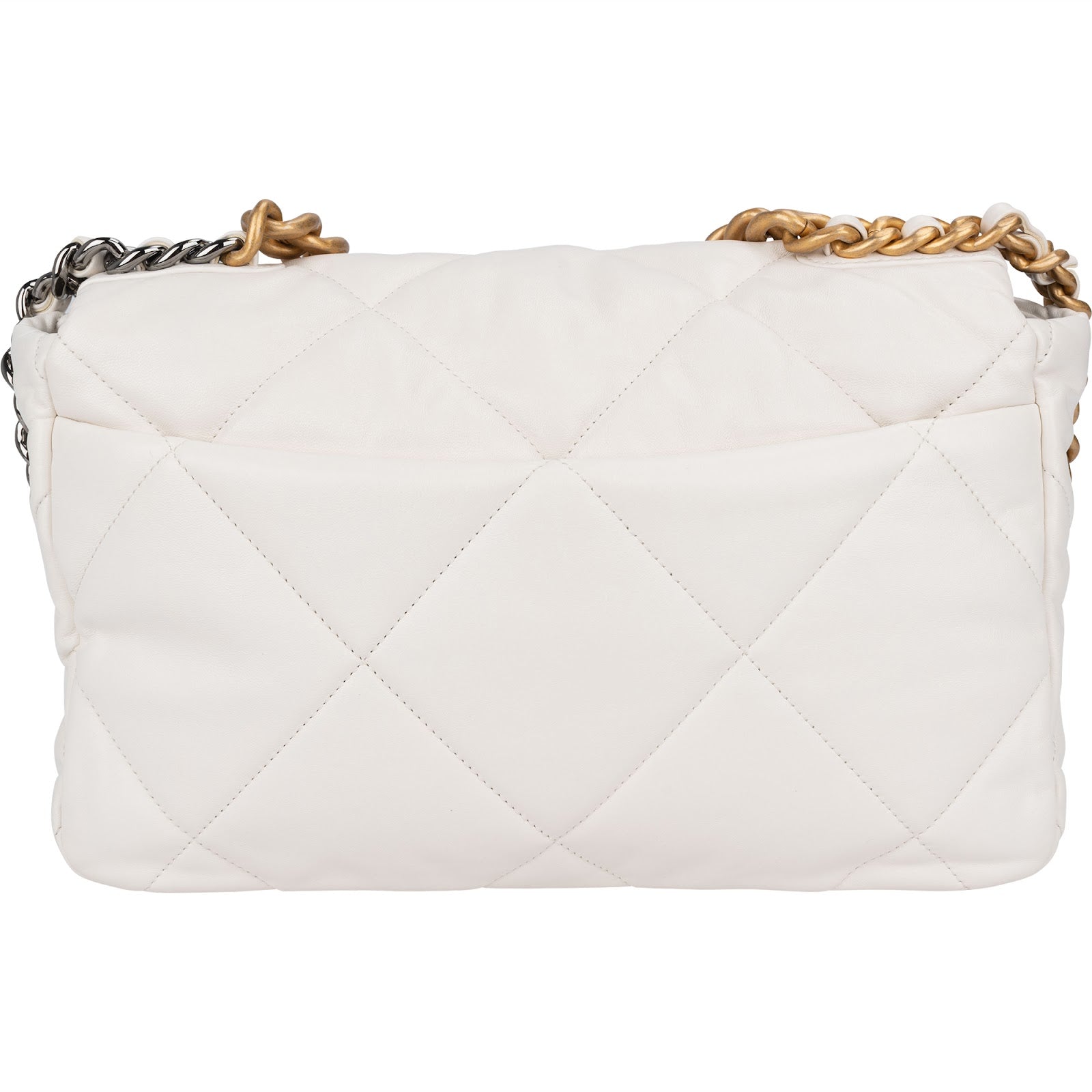 Chanel 19 Quilted Lambskin Single Flap Shoulder Bag
