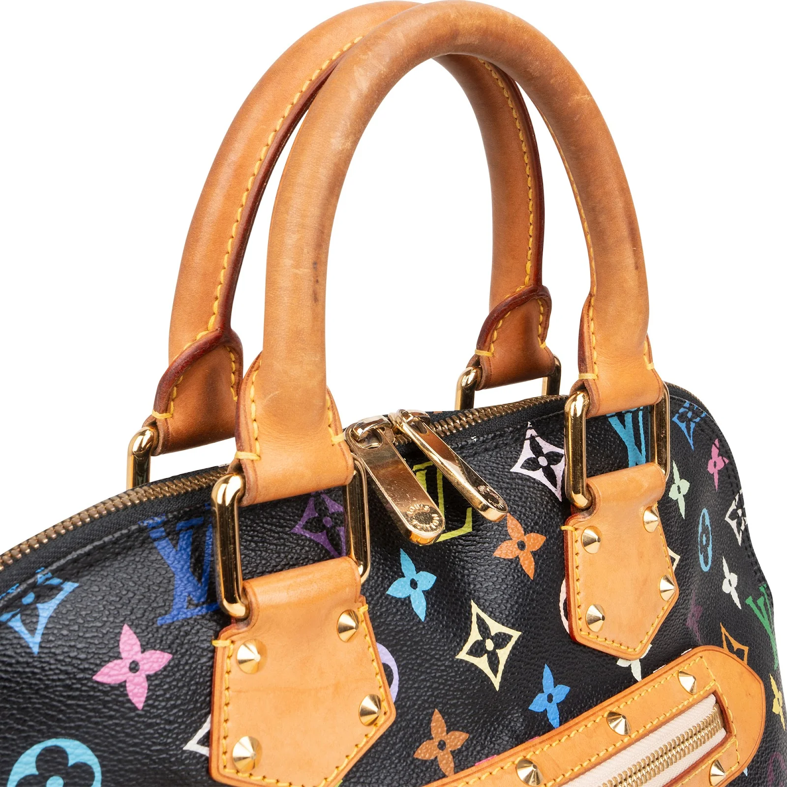 Louis Vuitton Monogram Canvas Murakami Multicolor Alma PM Handbag