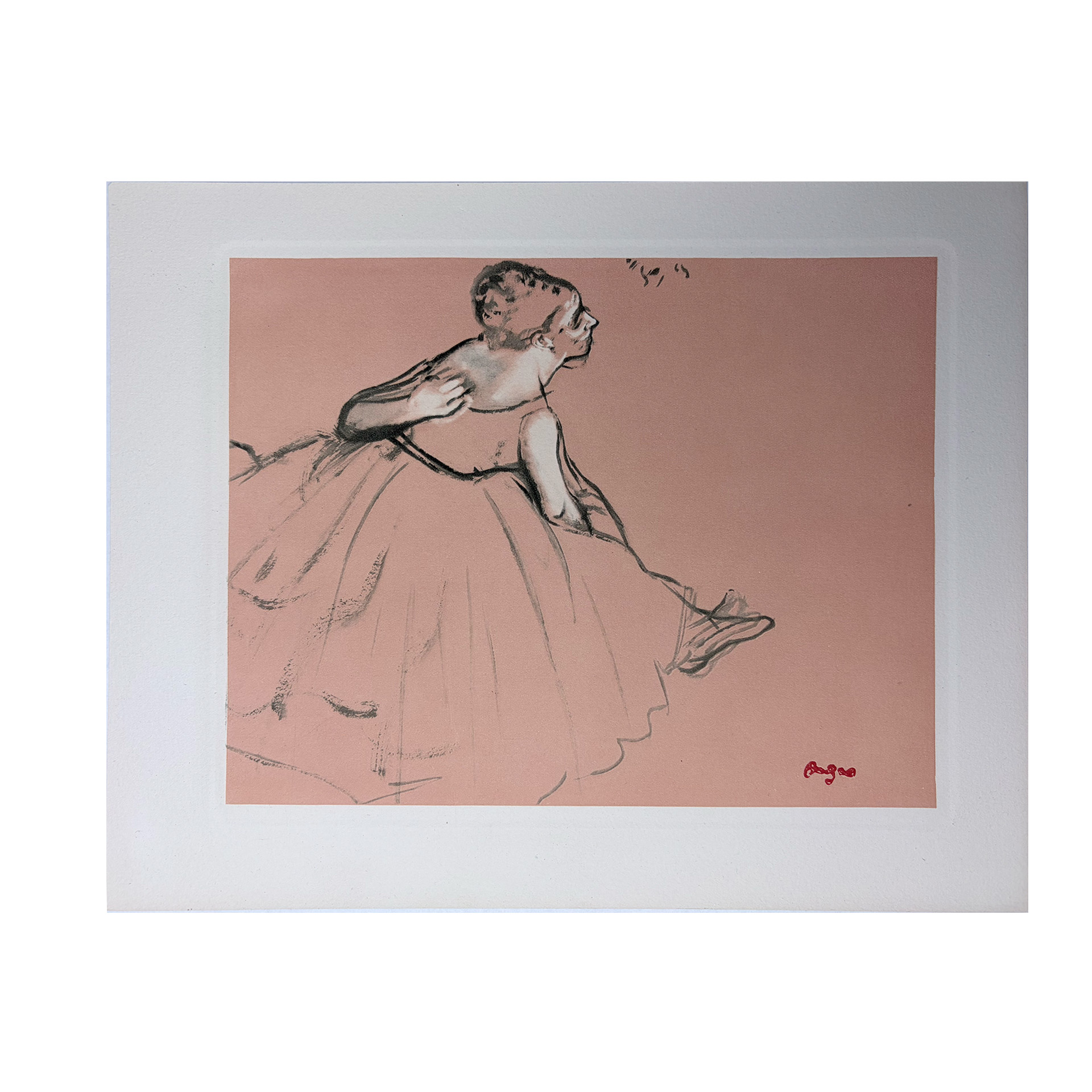 Edgar Degas - Etude de Danseuse