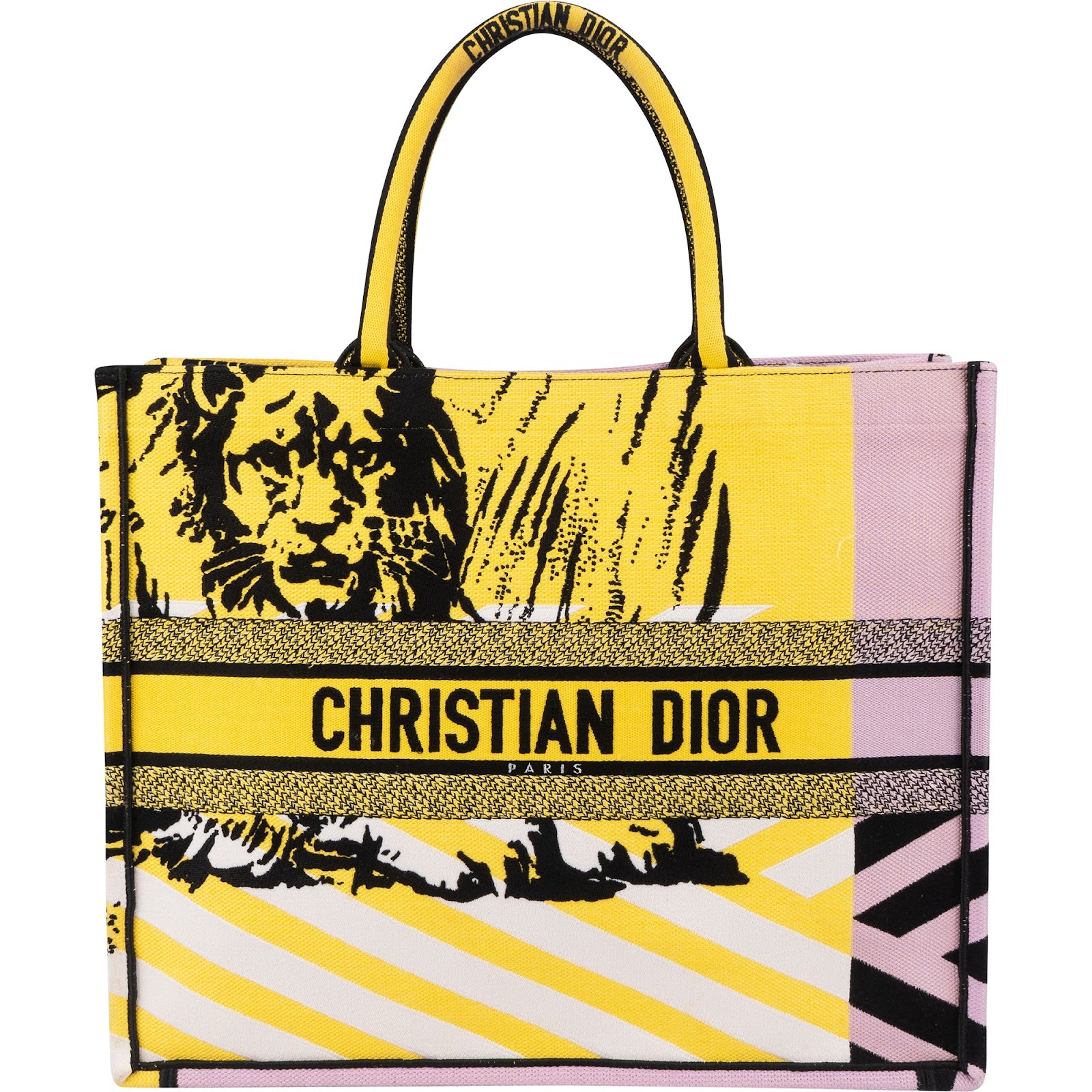 Christian Dior - D-Jungle Pop Book Tote Handbag