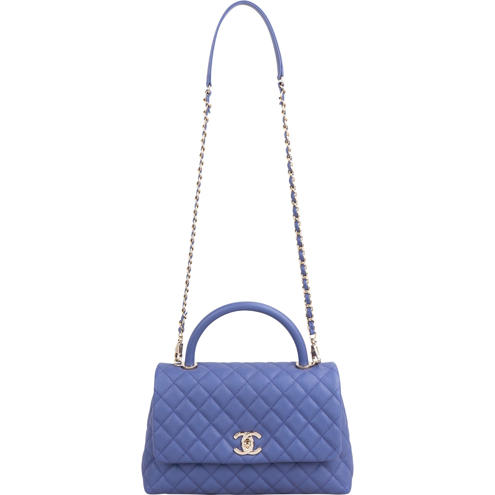 Chanel – Coco Handle Single Flap Schultertasche