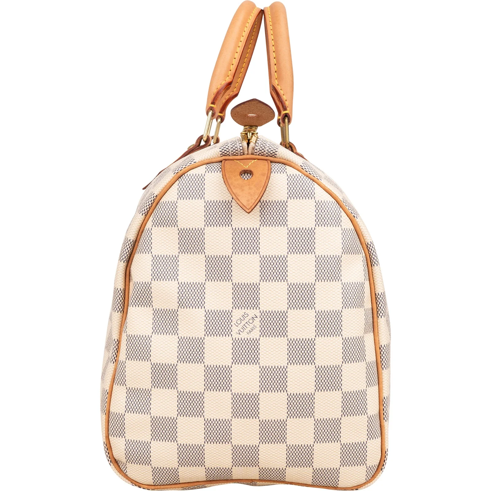 Louis Vuitton Monogram Damier Azur Speedy 30 Boston Bag