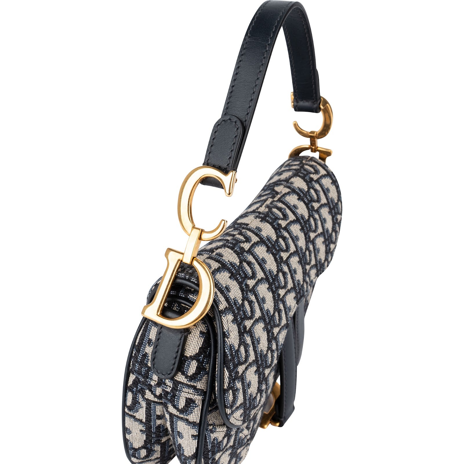 Christian Dior - Oblique Trotter Small Saddle Handbag