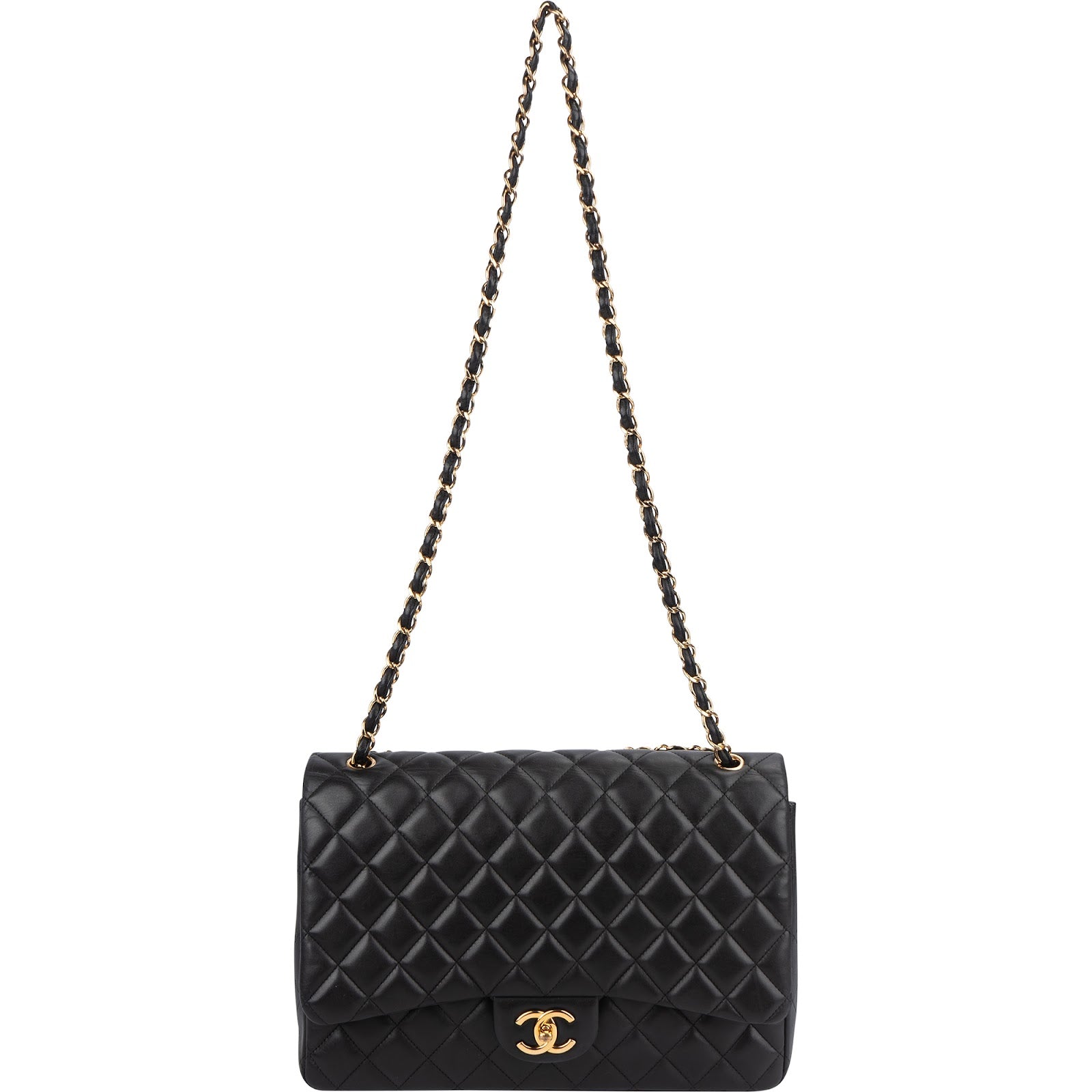 Chanel - Maxi Double Flap Schultertasche