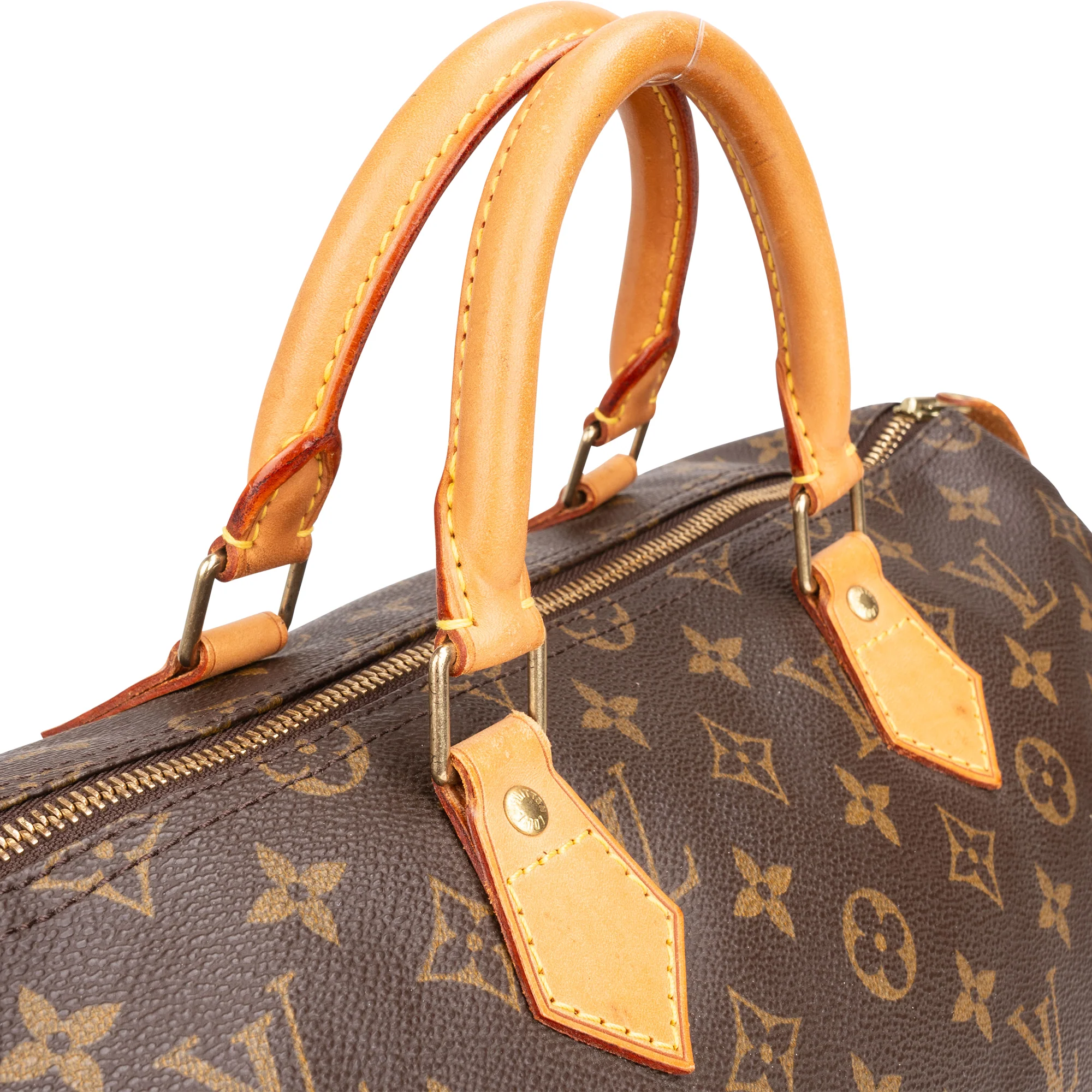 Louis Vuitton Canvas Monogram Speedy 35 Handbag