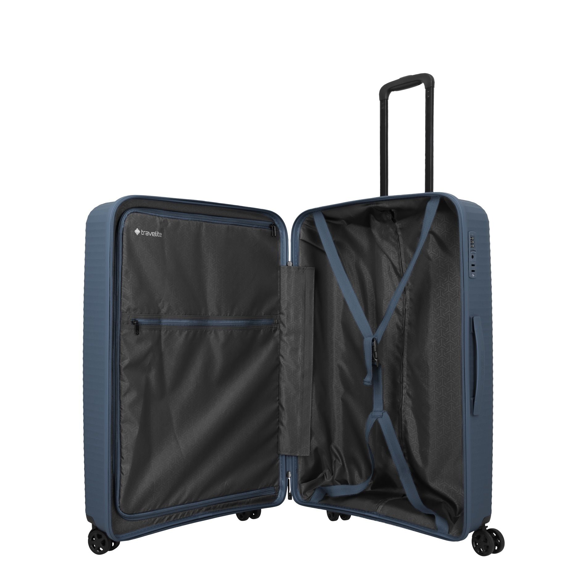 AIR STRIPE Trolley L (77 cm) - Navy