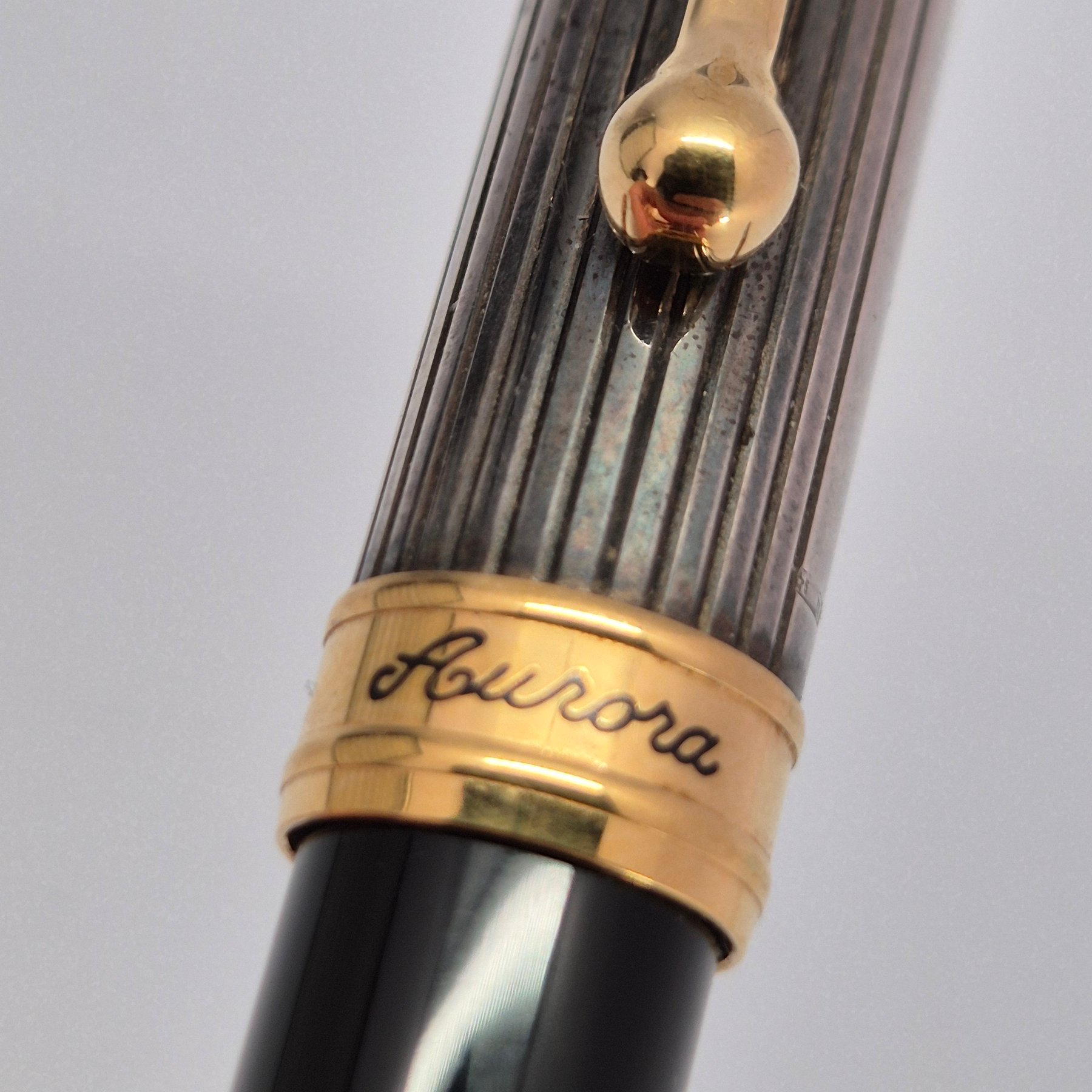 Aurora  Kugelschreiber Model 836 - Sterling Silber
