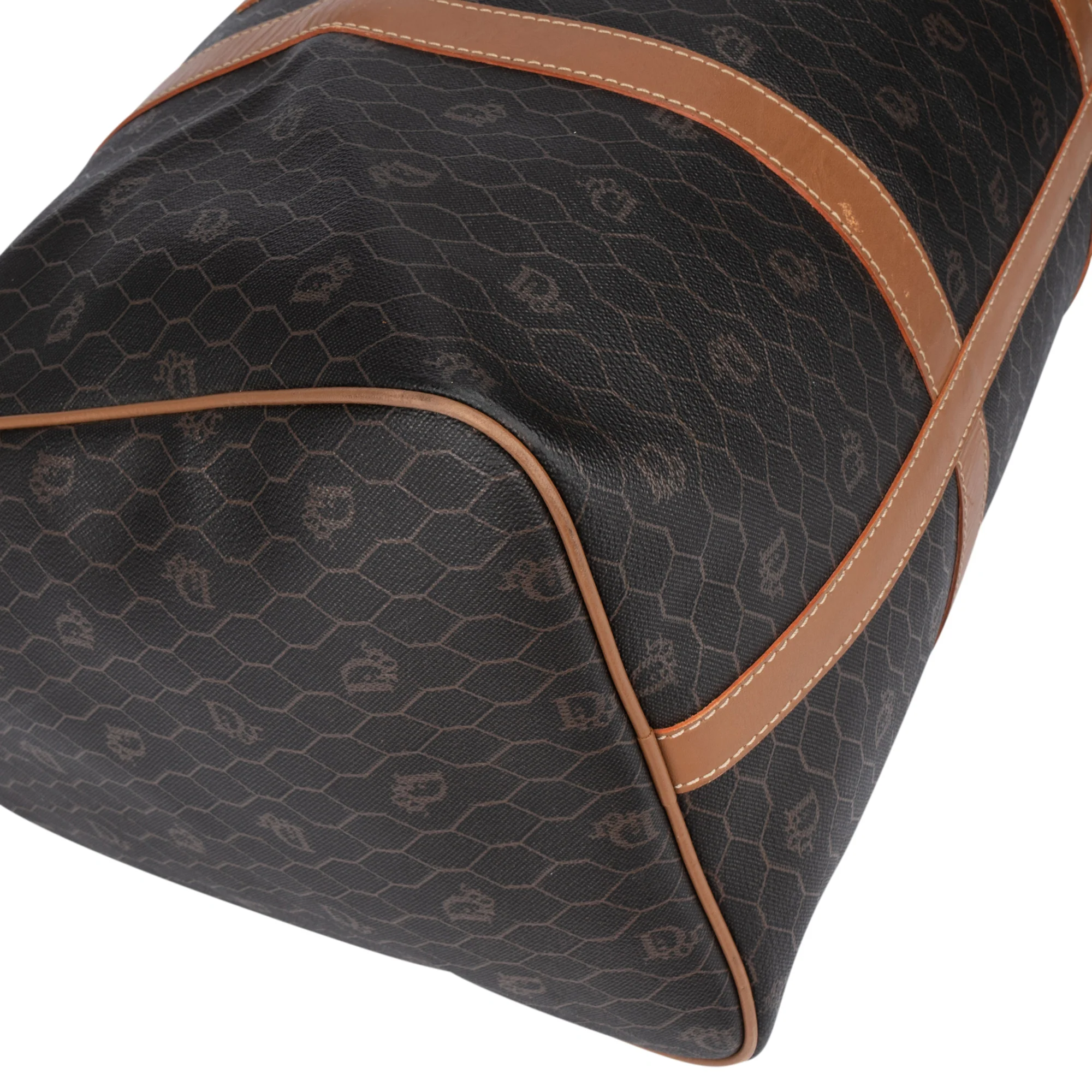 Christian Dior Honeycomb Monogram Duffle Bag 45
