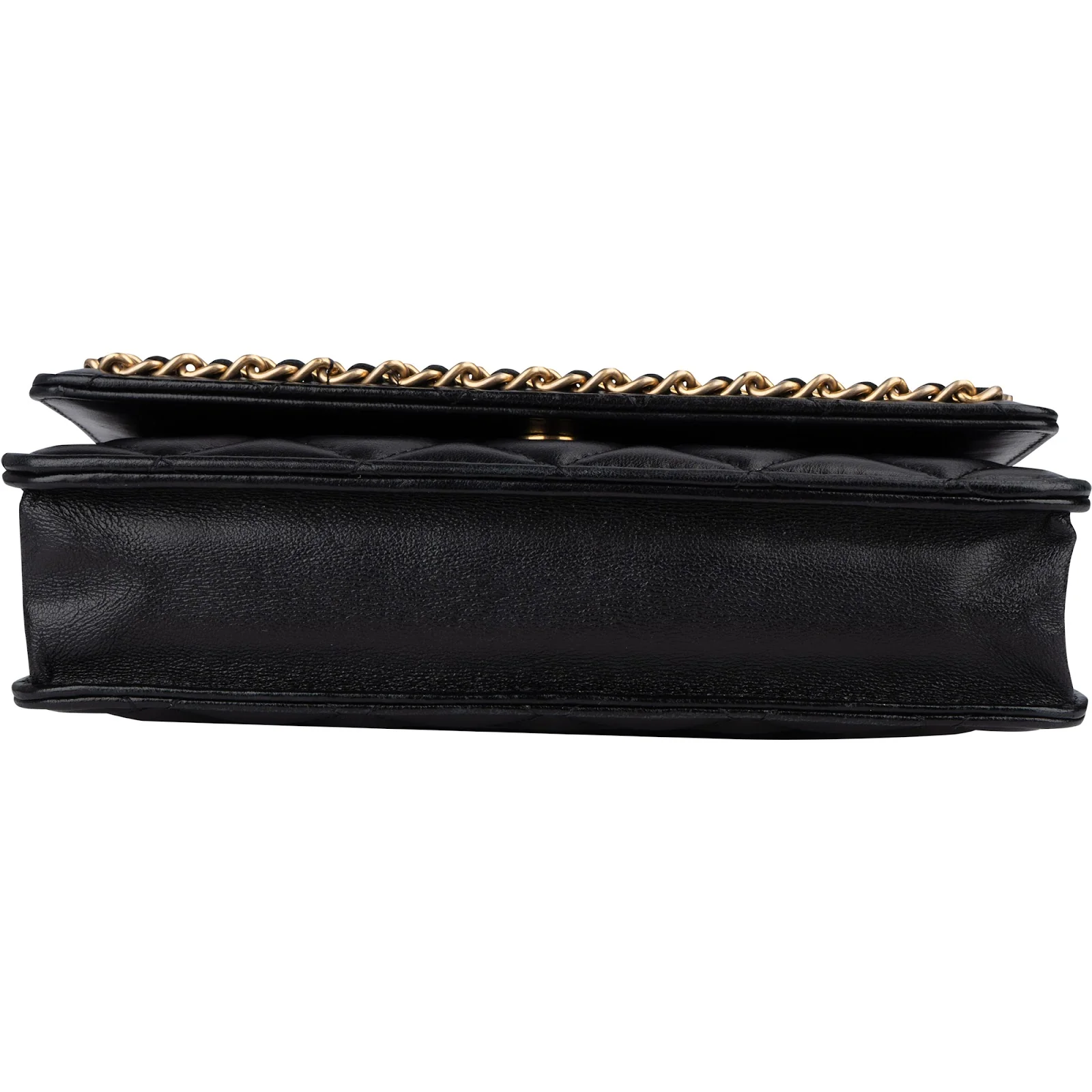 Chanel Limited Quilted Lambskin Wallet On Chain Crossbody Bag