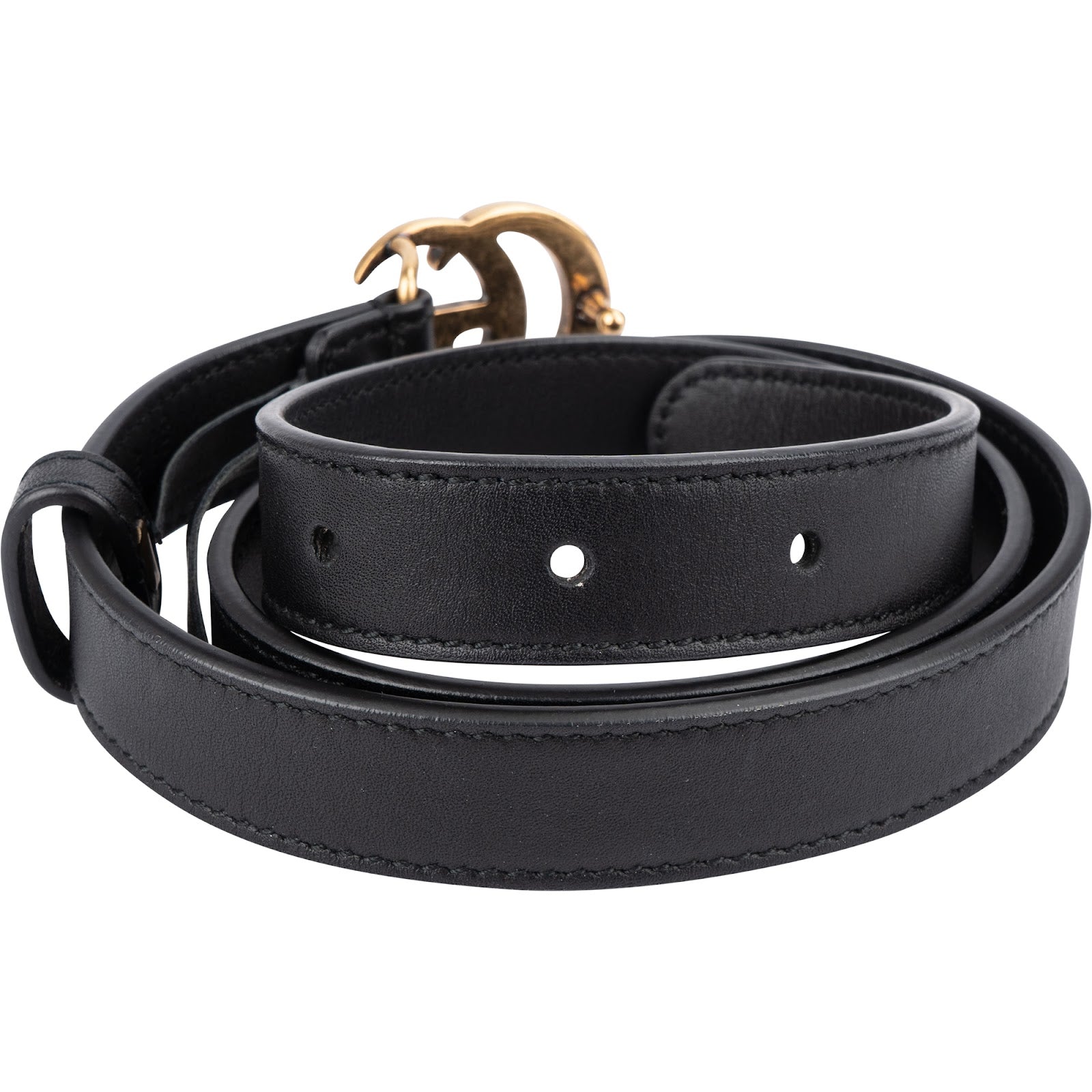GUCCI - Cintura GG Slim Marmont (70/28)