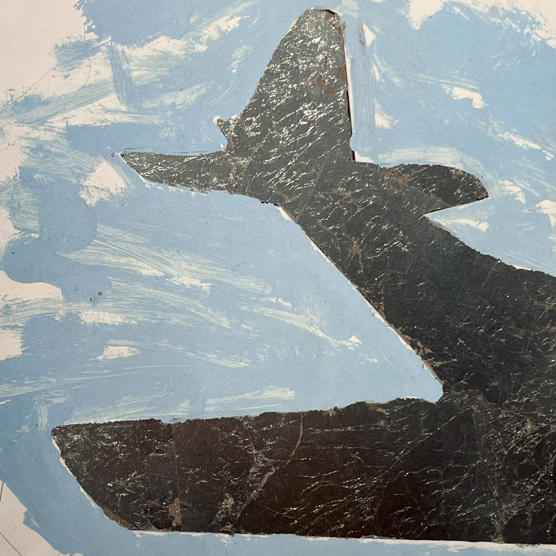 Mario Schifano  - Aereo d’argento