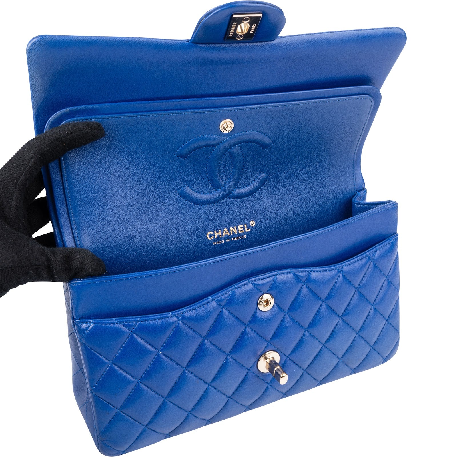 Chanel - Medium Double Flap Schultertasche