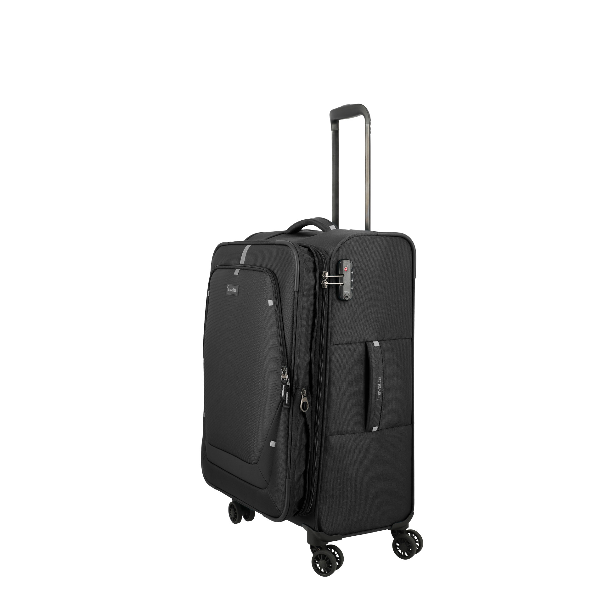 UMBRIA Trolley M (67 cm) erweiterbar - Black
