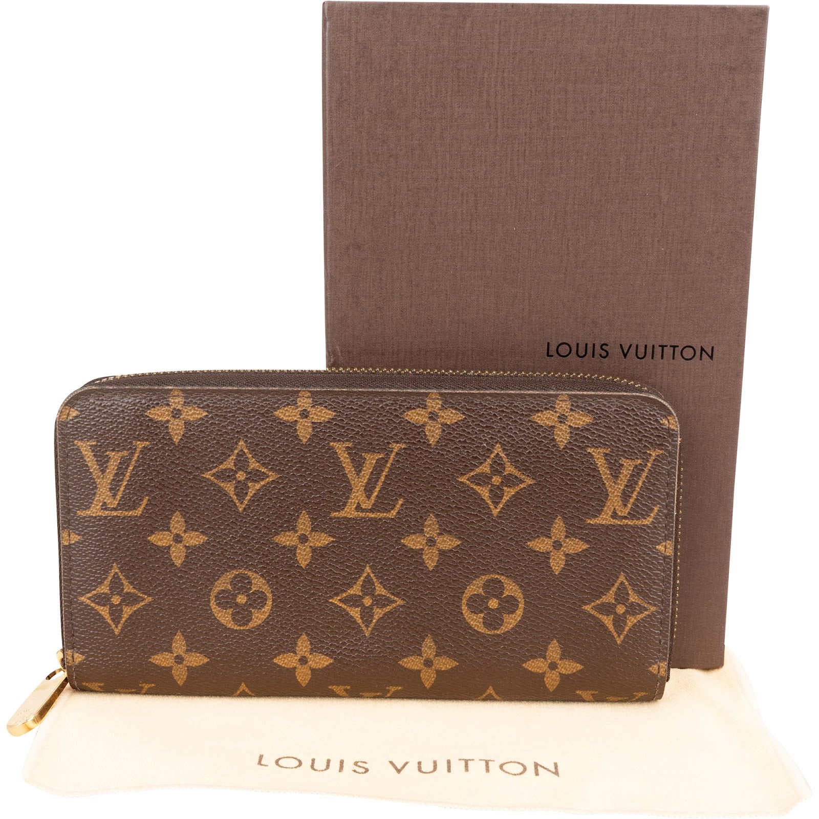 Louis Vuitton Monogram Canvas Zippy Wallet