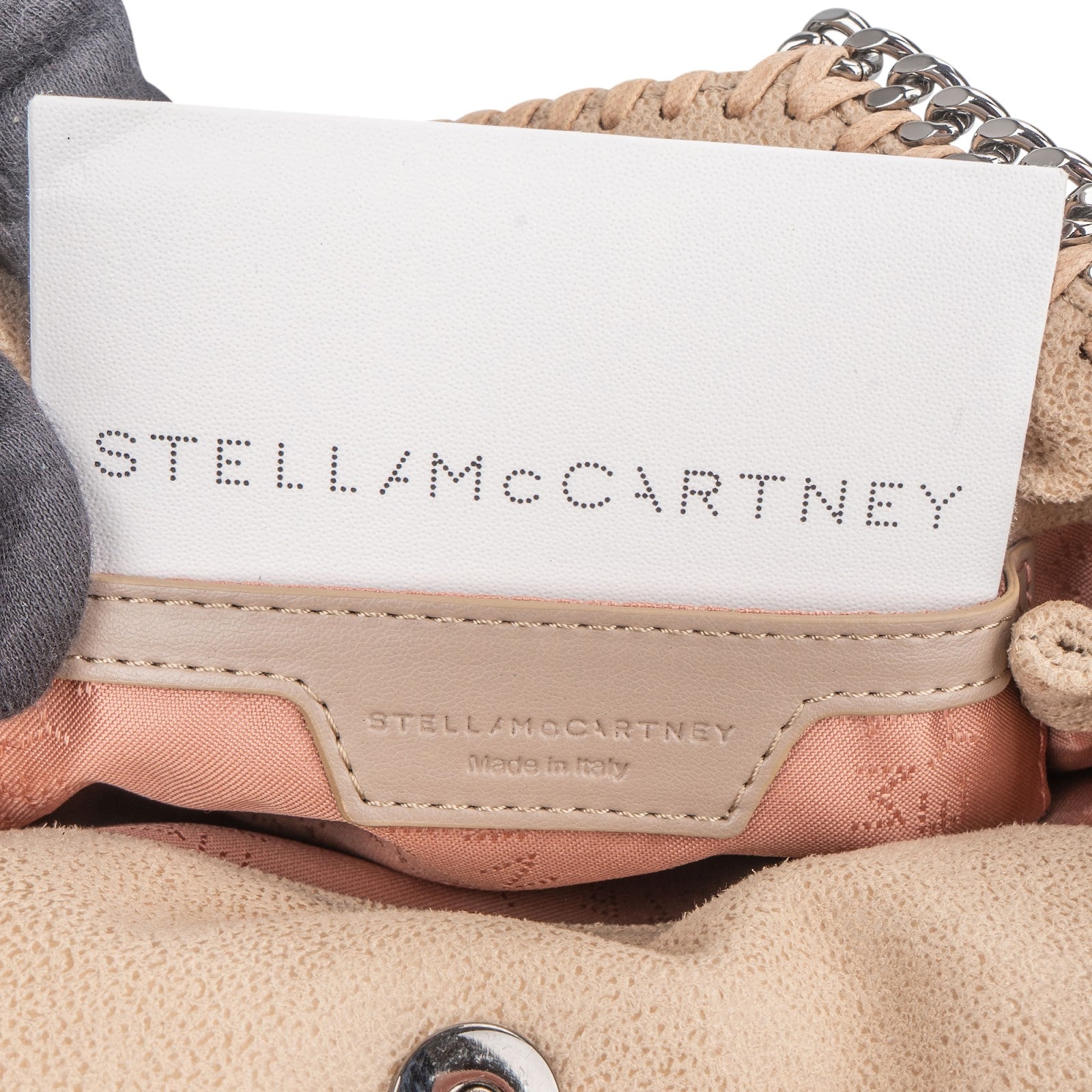 Stella McCartney Shaggy Falabella Mini Fold Over Crossbody Bag