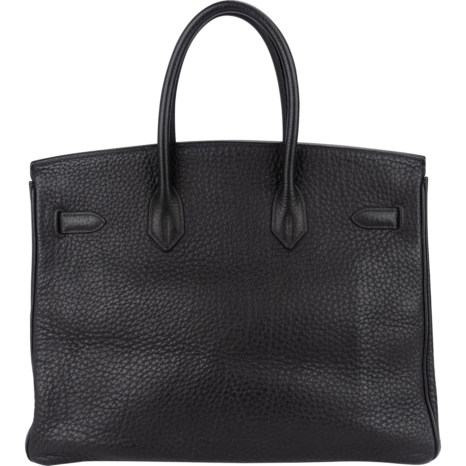 Hermès Noir Togo Leather Birkin 35 Gold Hardware Handbag