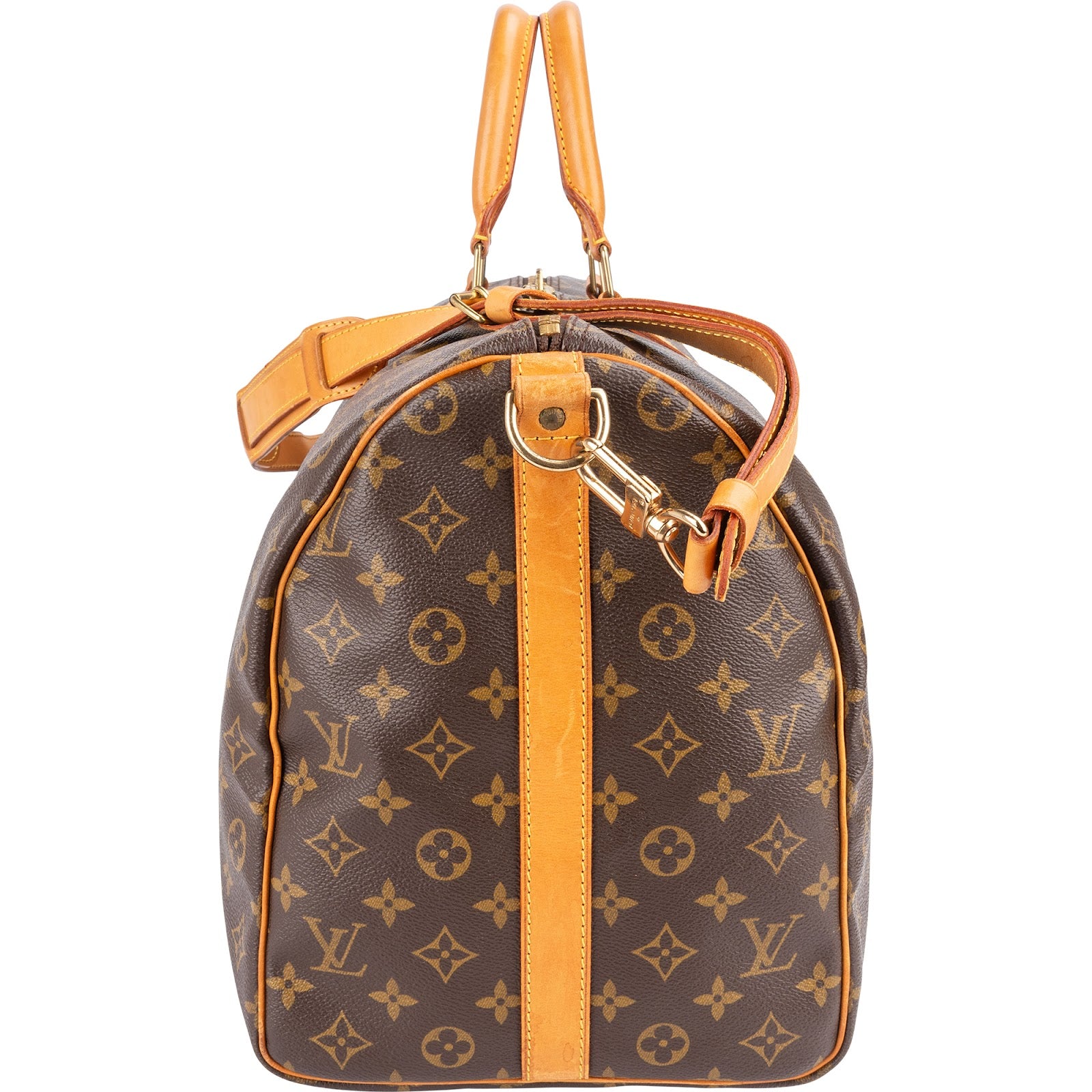 Torba podróżna Louis Vuitton Monogram Canvas Keepall 50 z paskiem na ramię
