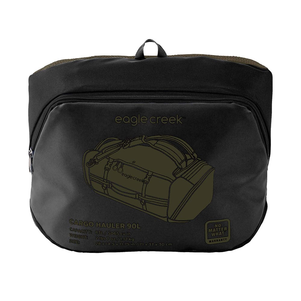 Cargo Hauler Duffel 90L - Jet Black