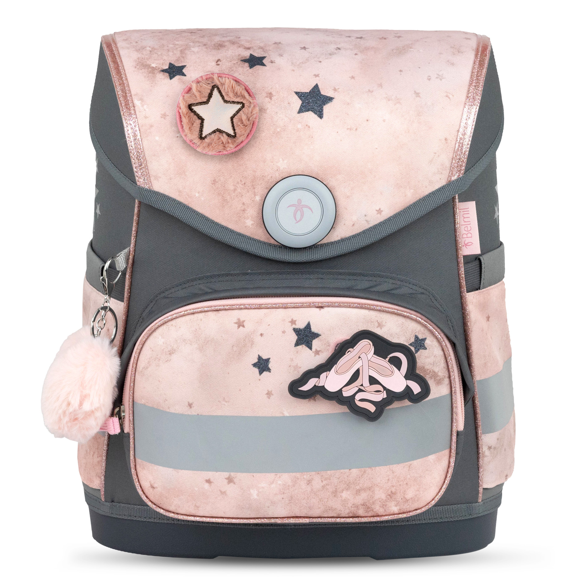 Belmil Compact ergonomisches Schulranzen-Set 5-teilig "Belle Pirouette"