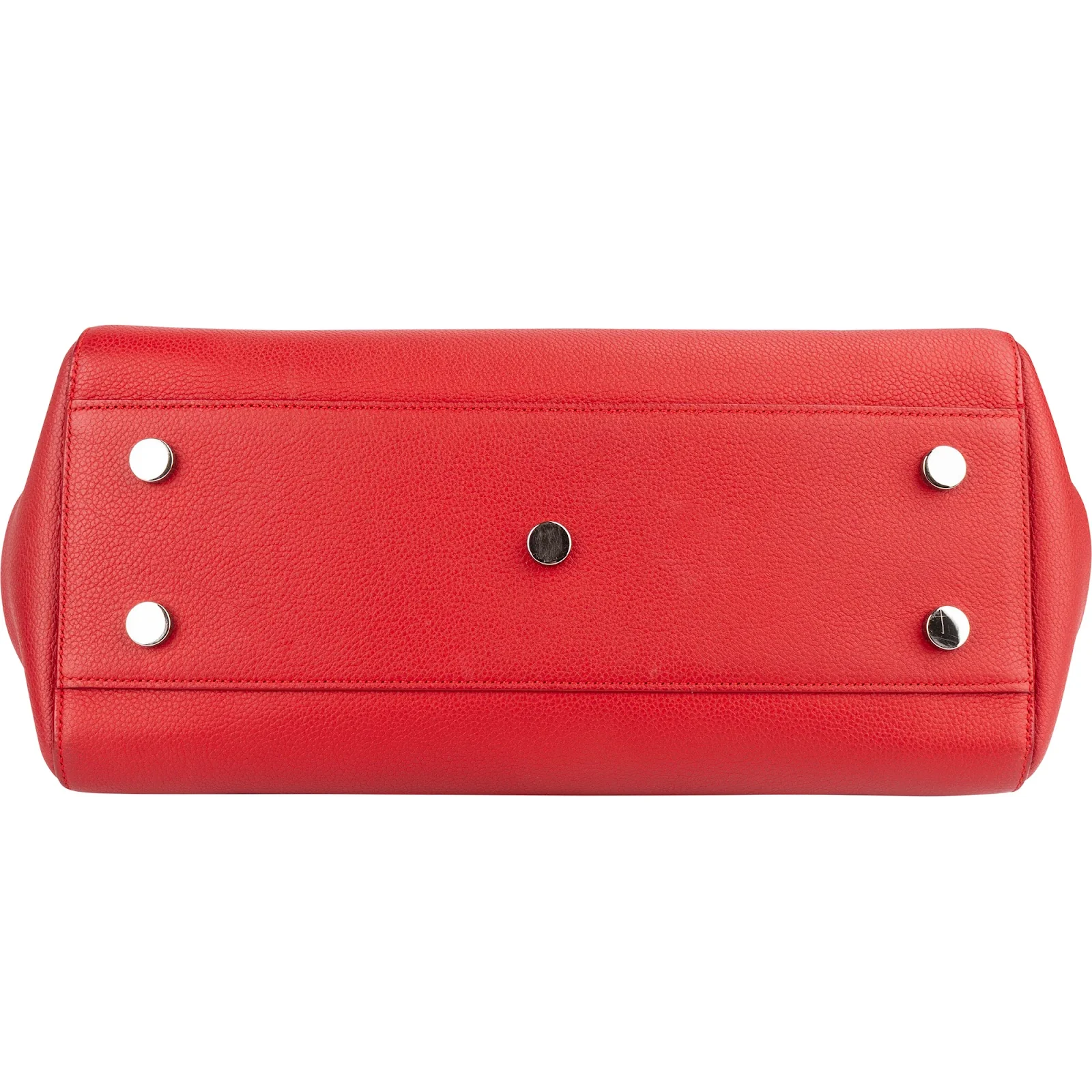 Saint Laurent Grained Leather Rive Gauche Handbag