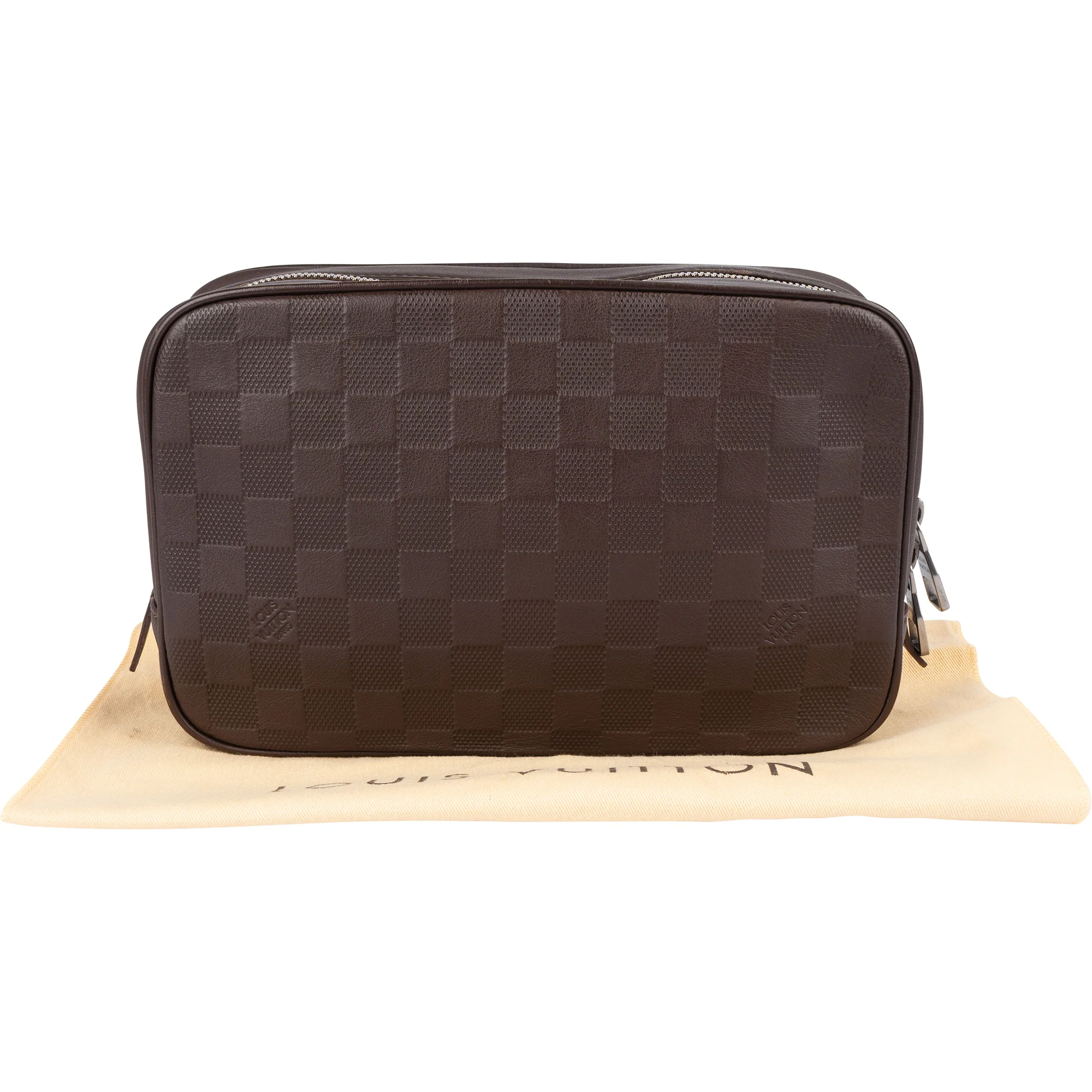 Louis Vuitton Monogram Damier Infini Trousse Kulturbeutel