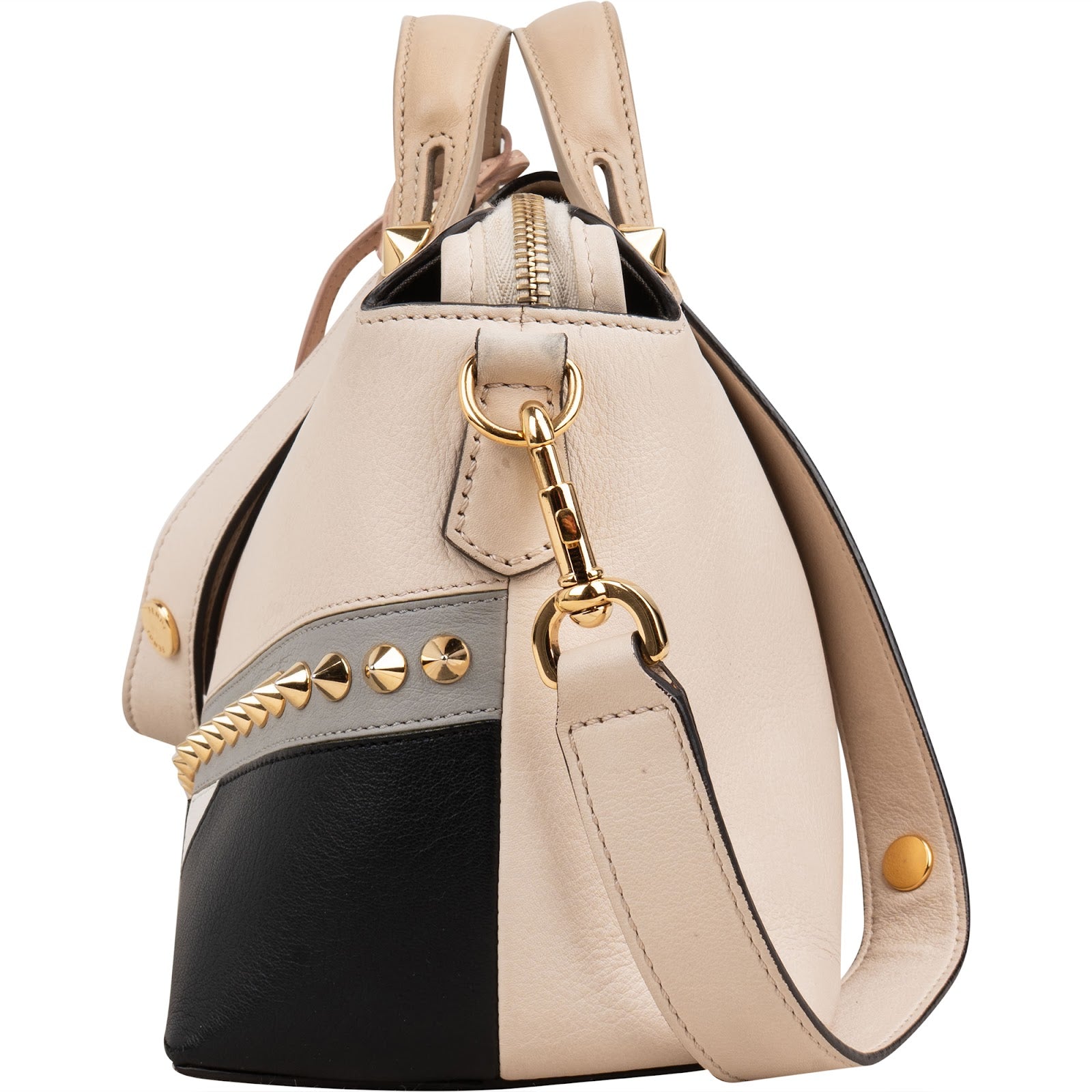 Fendi Leather Monster By The Way Crossbody Handbag