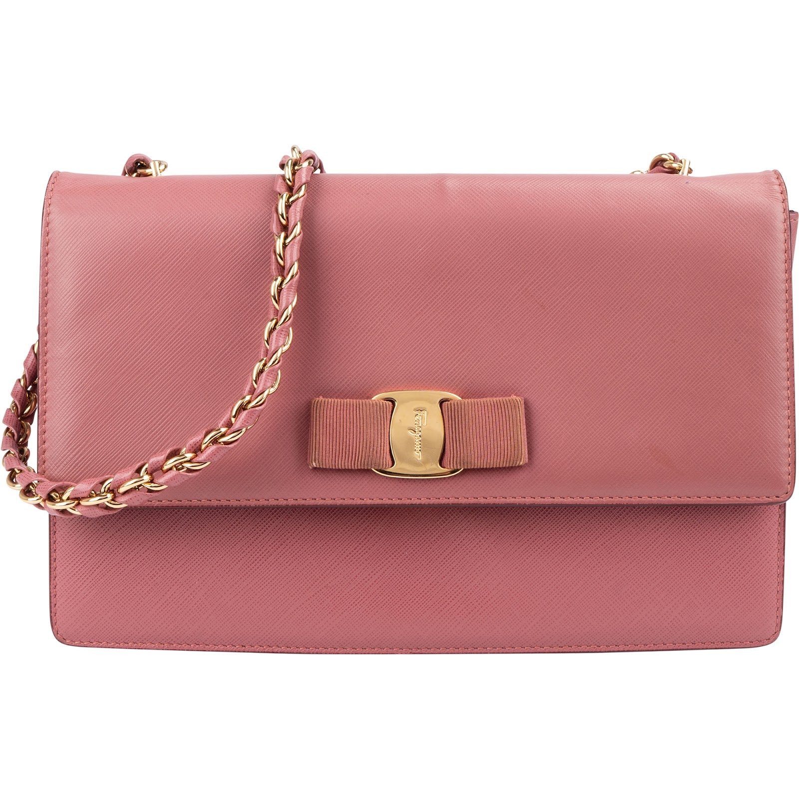 Salvatore Ferragamo - Vara Bow Flap-schoudertas