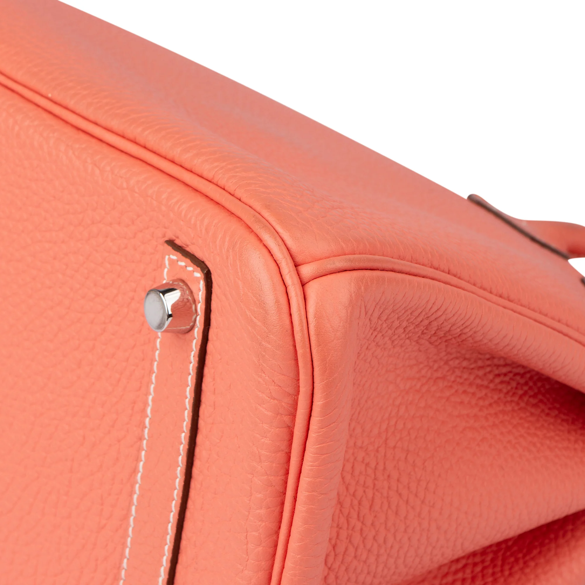 Hermès Crevette Taurillon Clemence Leather Birkin 30 Handbag