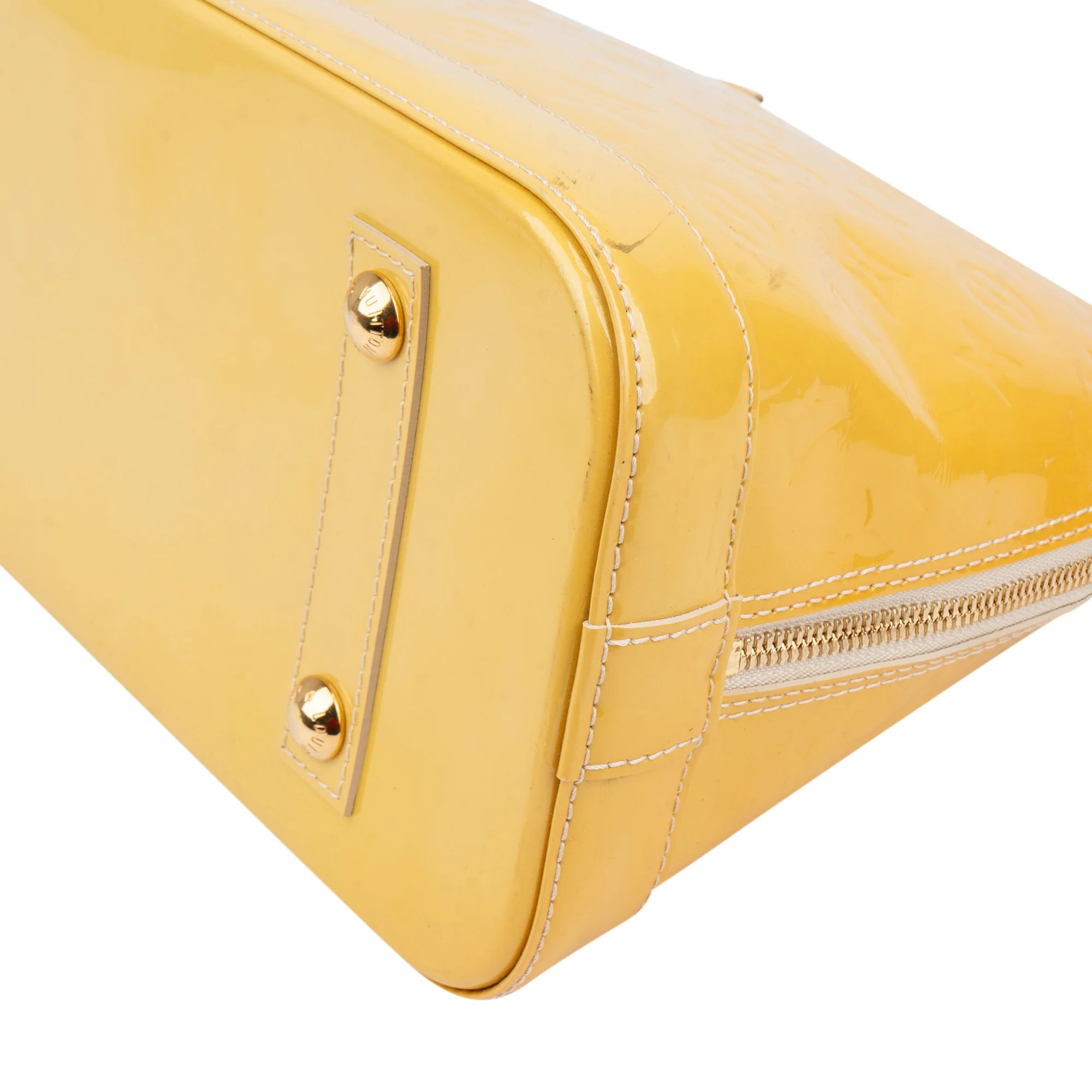 Louis Vuitton Vernis Monogram Alma PM Handbag