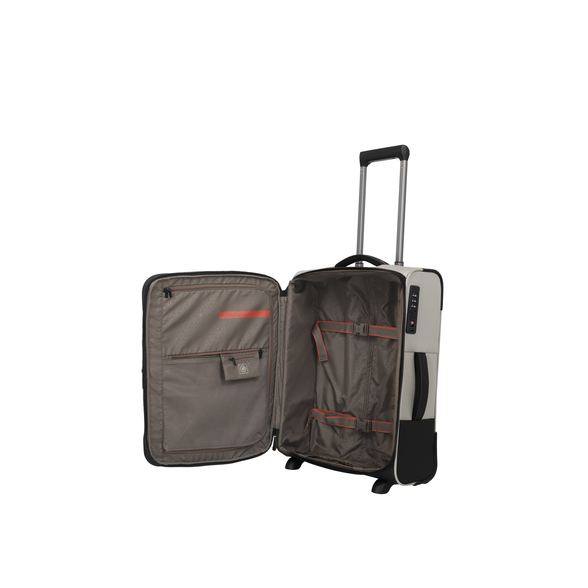 CROSSLITE Bordtrolley S mit 2 Rollen (54 cm) - Natur