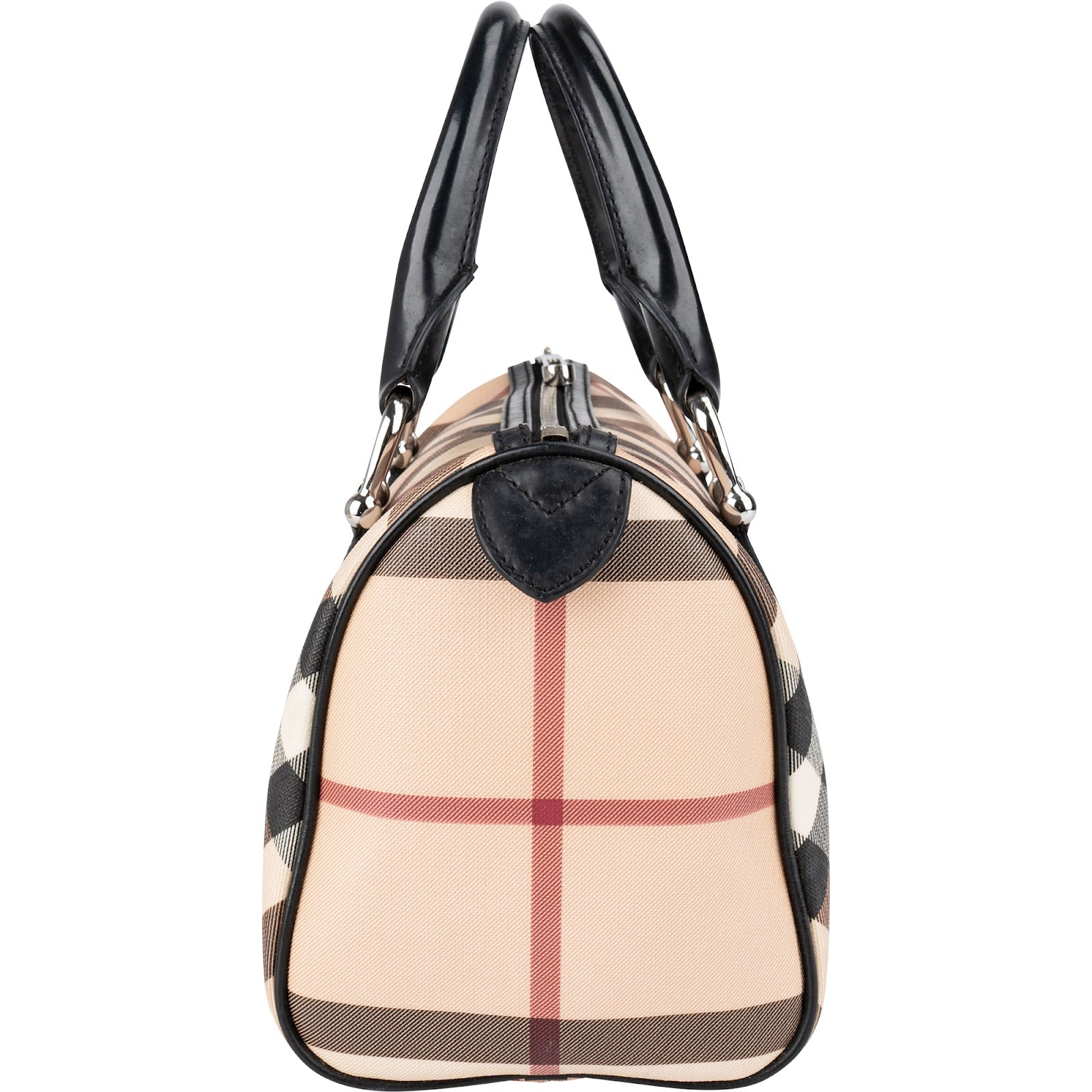 Burberry - Haymarket Nova-Check Boston Bag