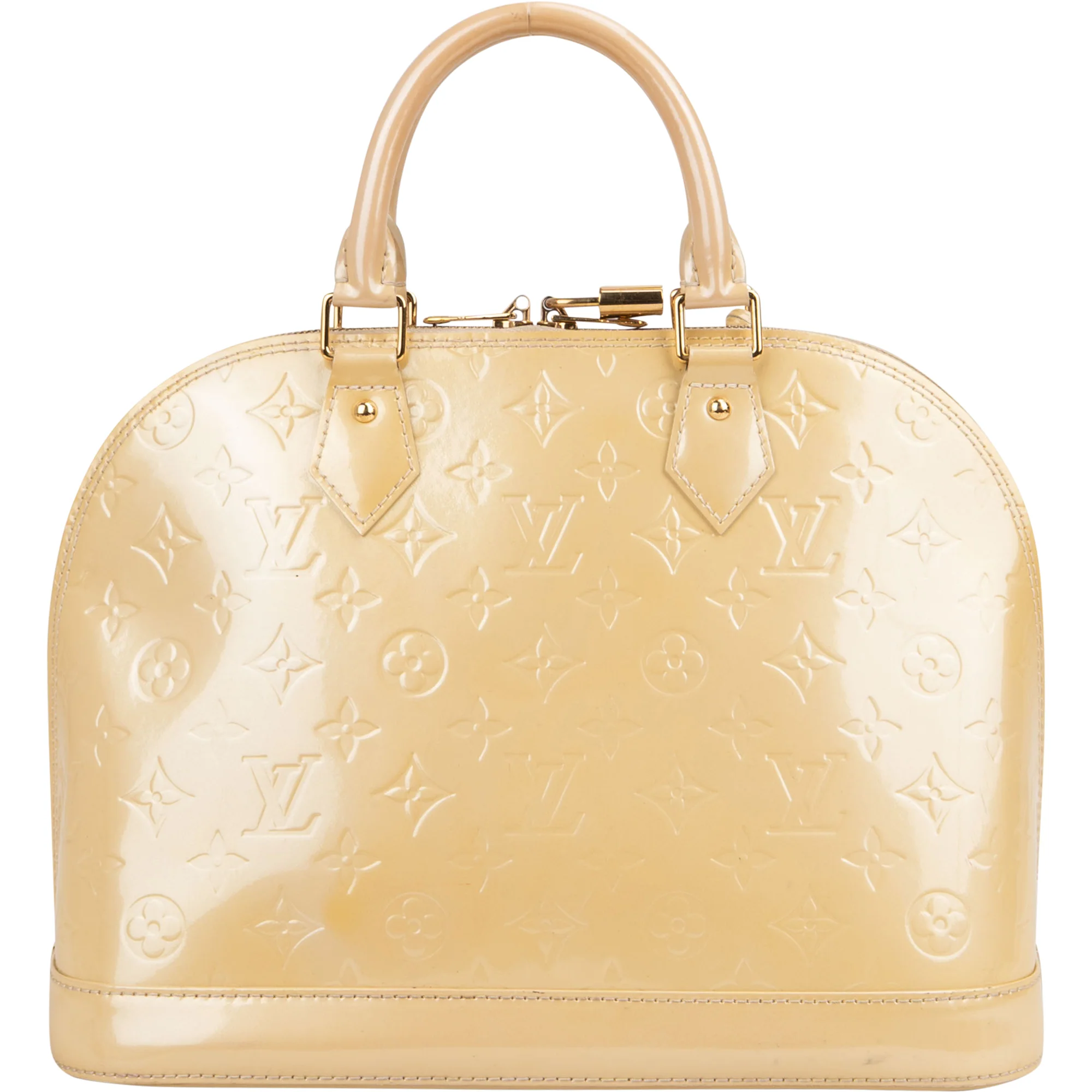 Louis Vuitton Vernis Monogram Alma PM Handbag