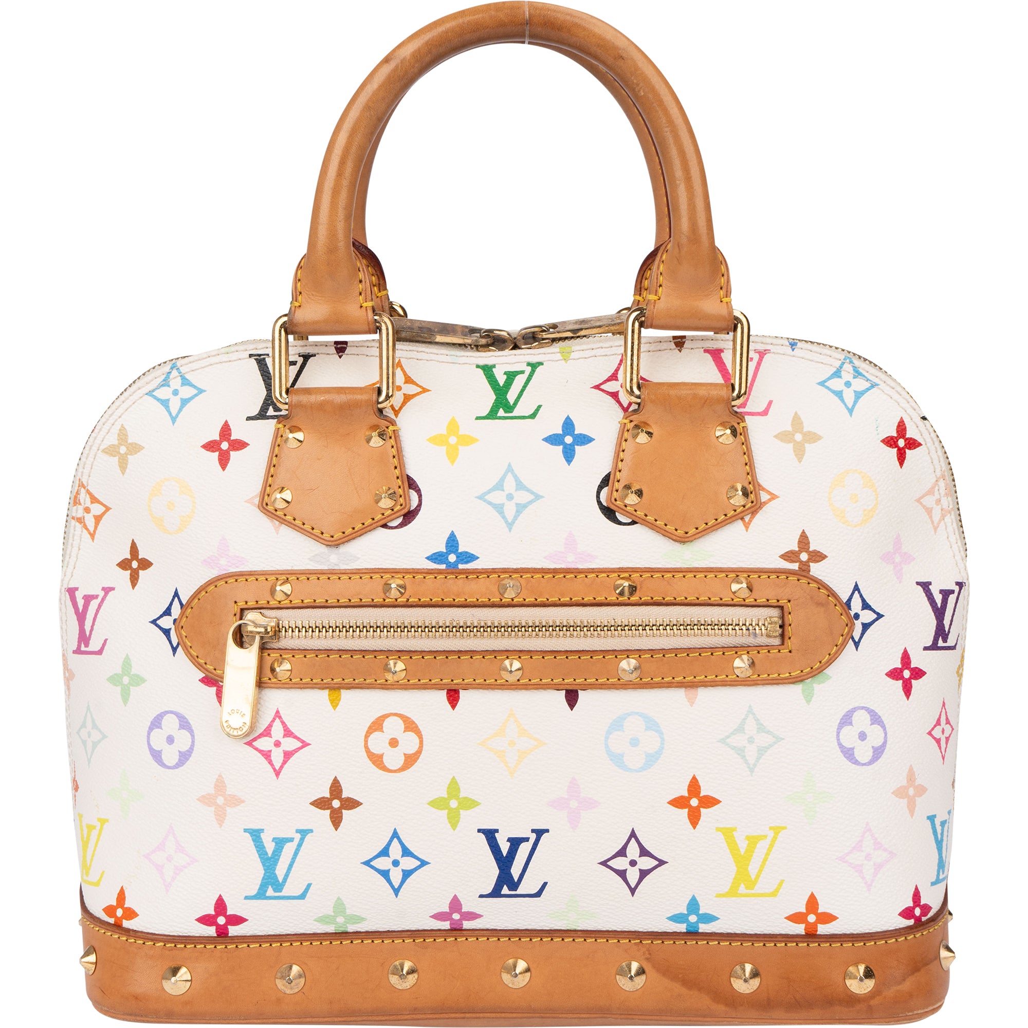 Louis Vuitton Limited Murakami Multicolor Alma PM Handbag