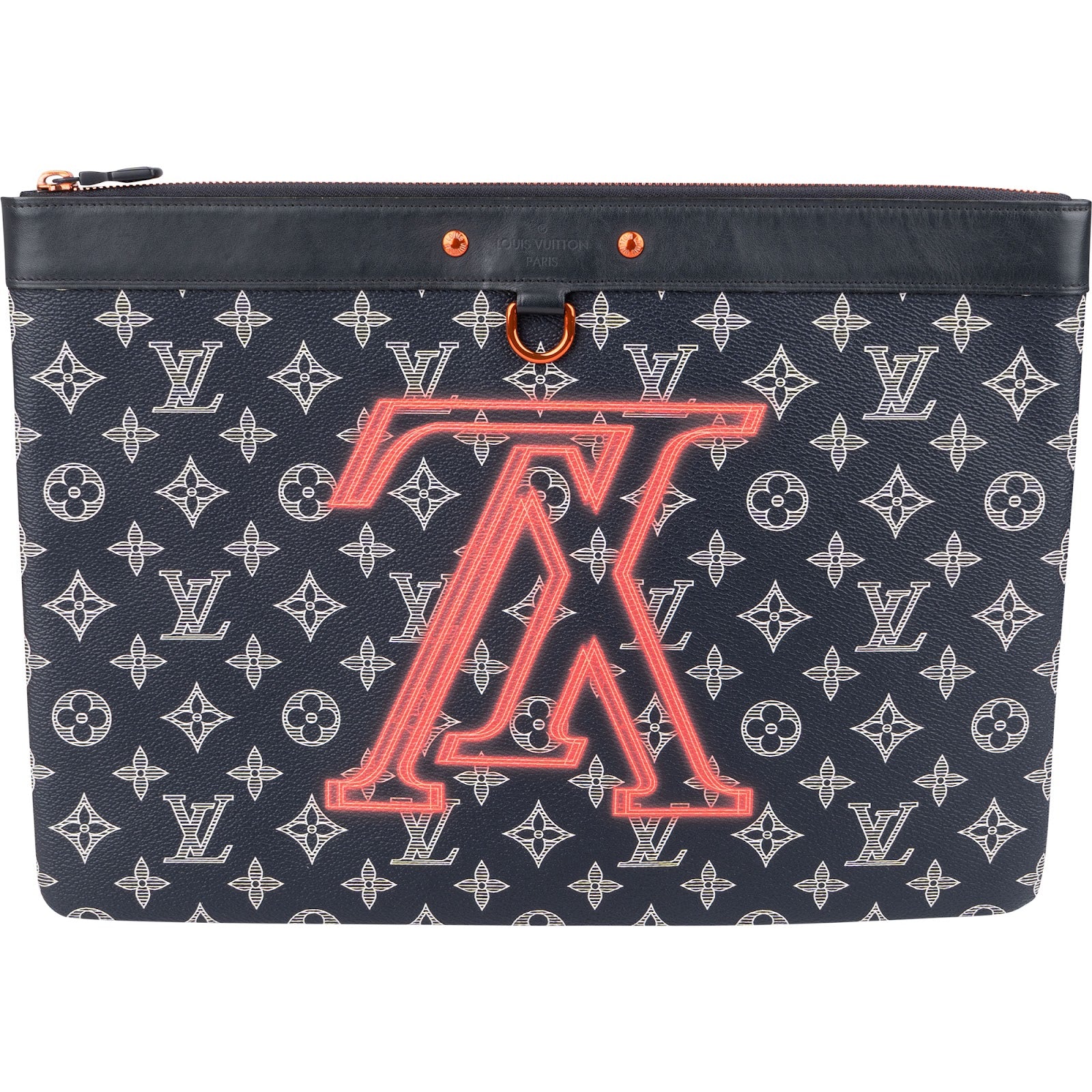 Louis Vuitton Monogram Ink Upside Down Ink Apollo Clutch