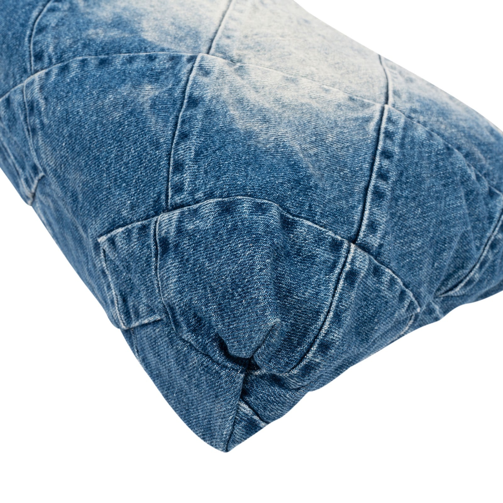 Chanel 22 Quilted Denim Chanel  Tote Shoulder Bag