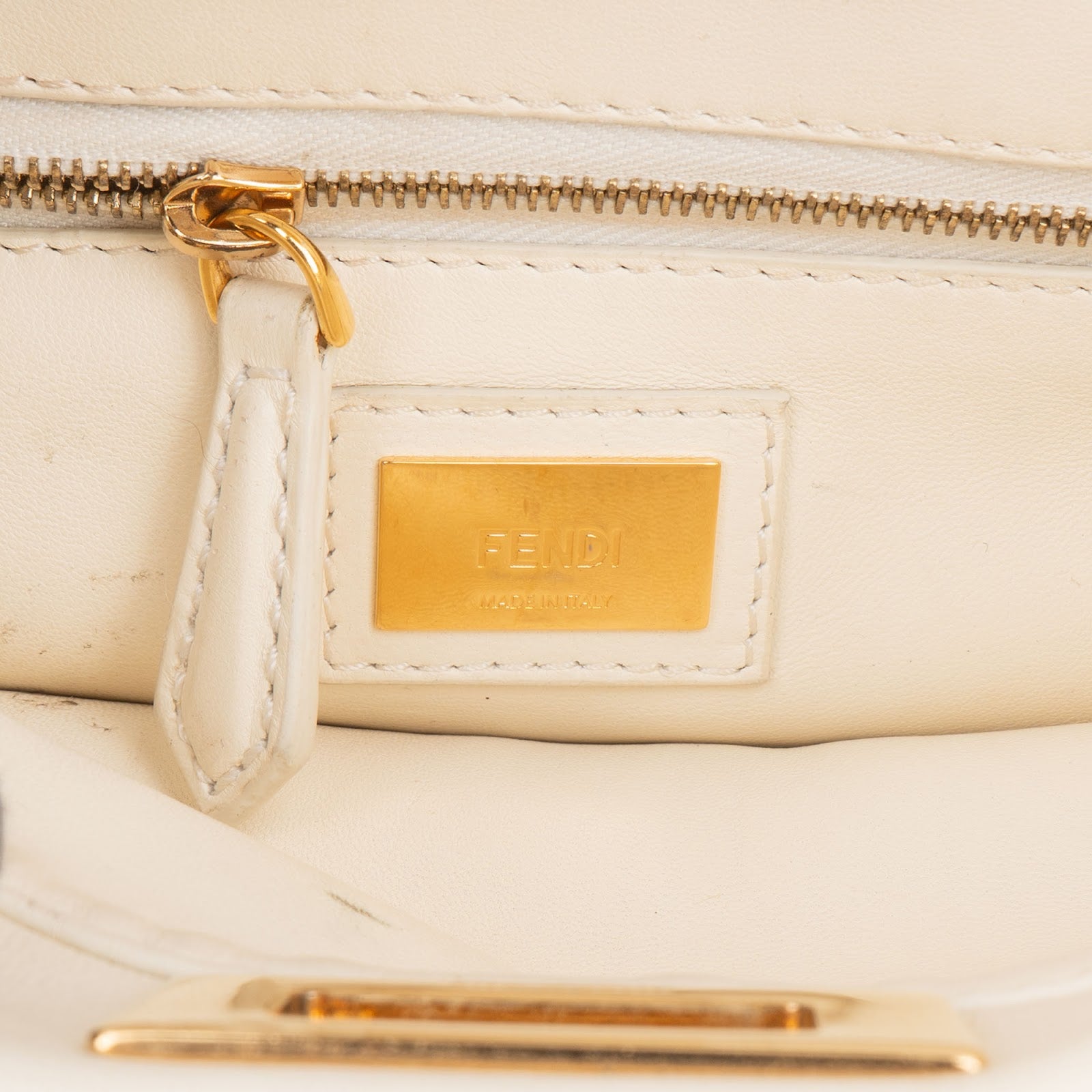 Fendi - Mini Peekaboo Crossbody Bag