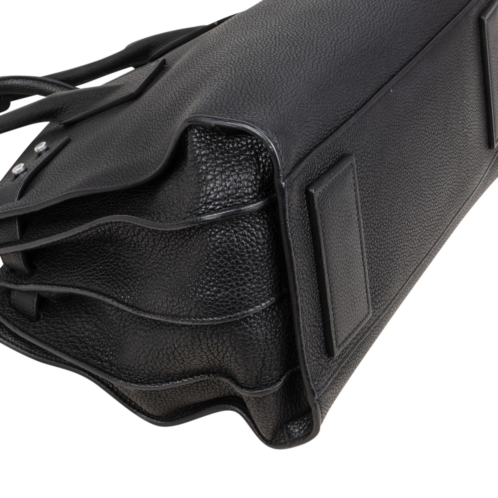 Saint Laurent Grained Leather Sac de Jour Handbag