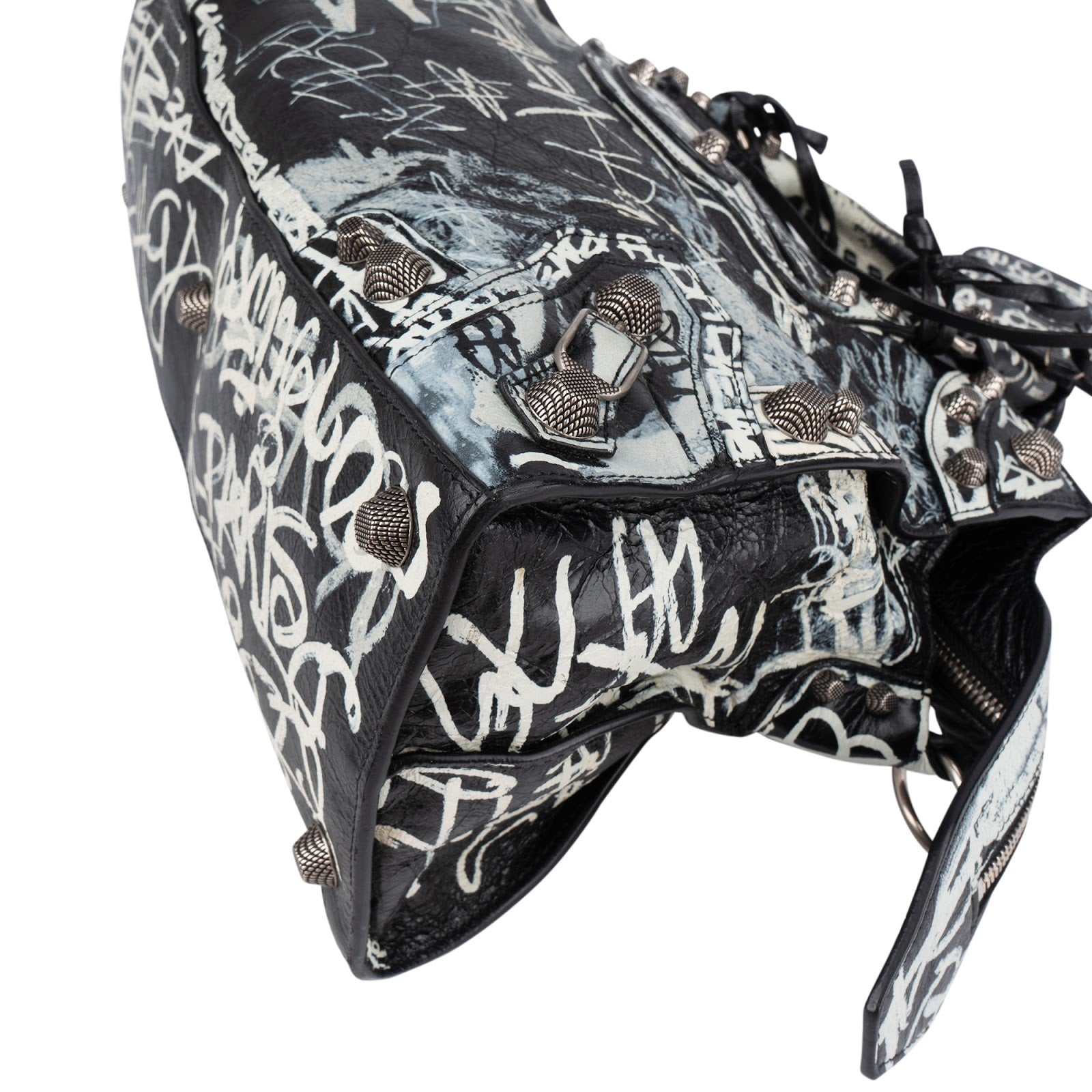 Balenciaga - Graffiti Neo Cagole City Handbag