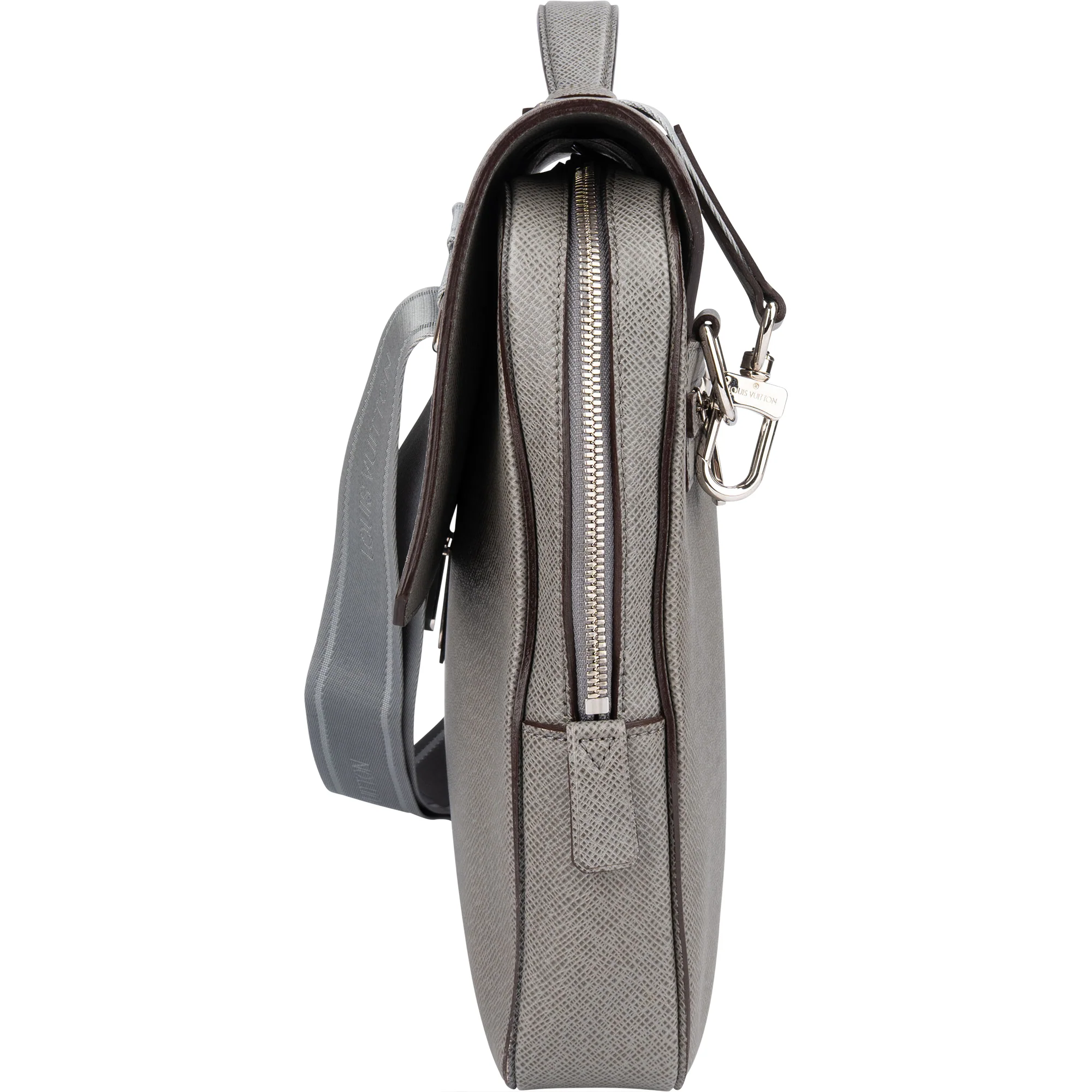 Louis Vuitton Taiga Leather Vassili PM Business Handbag